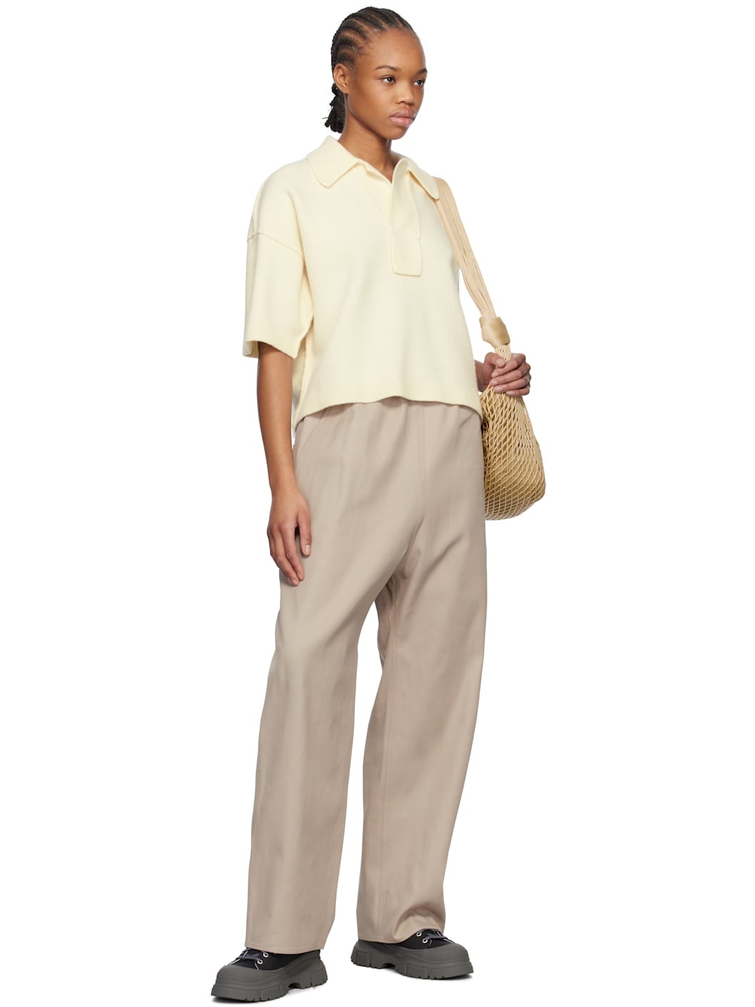 Taupe Plof Trousers - 4