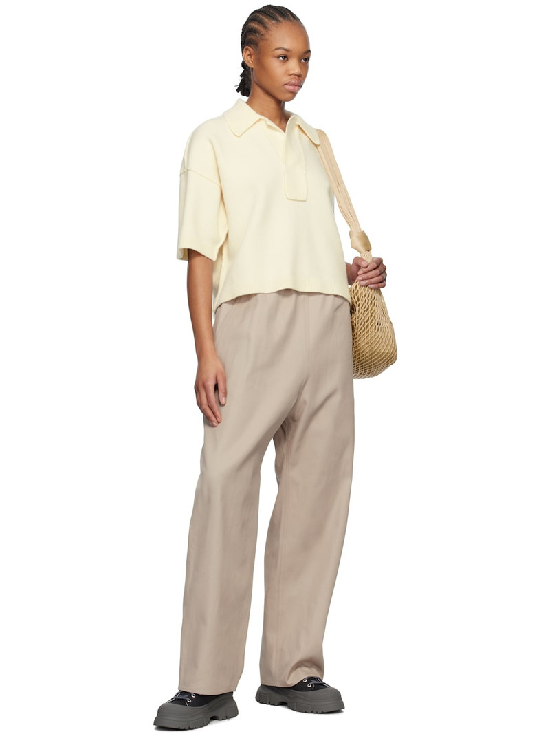 SOFIE D'HOORE Taupe Plof Trousers outlook