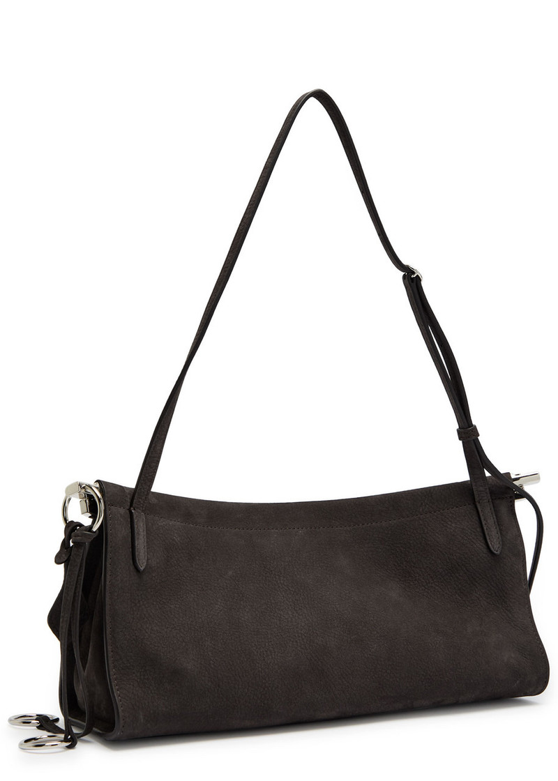 Alaïa Alaïa East West Medium Nubuck Shoulder bag outlook