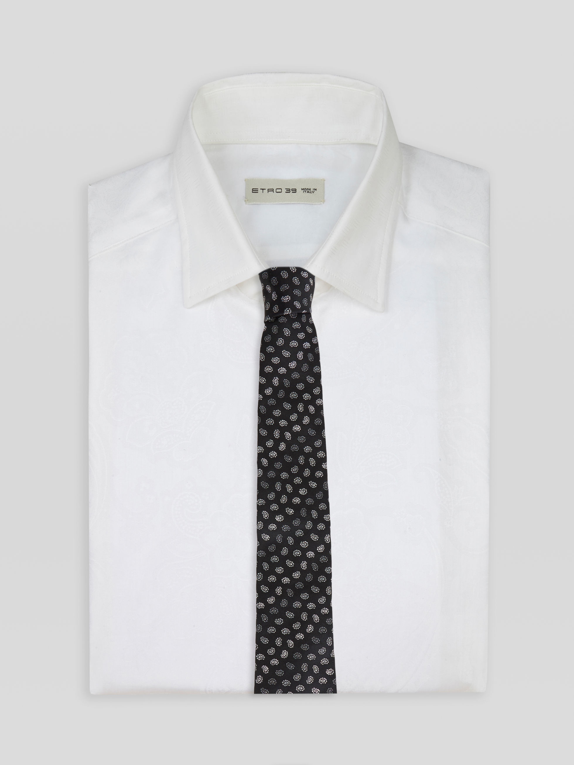 FIL COUPÉ PAISLEY PATTERN TIE - 2