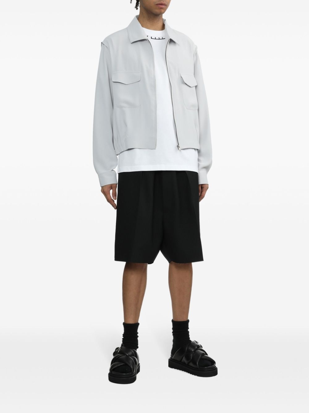 zip-up jacket - 2