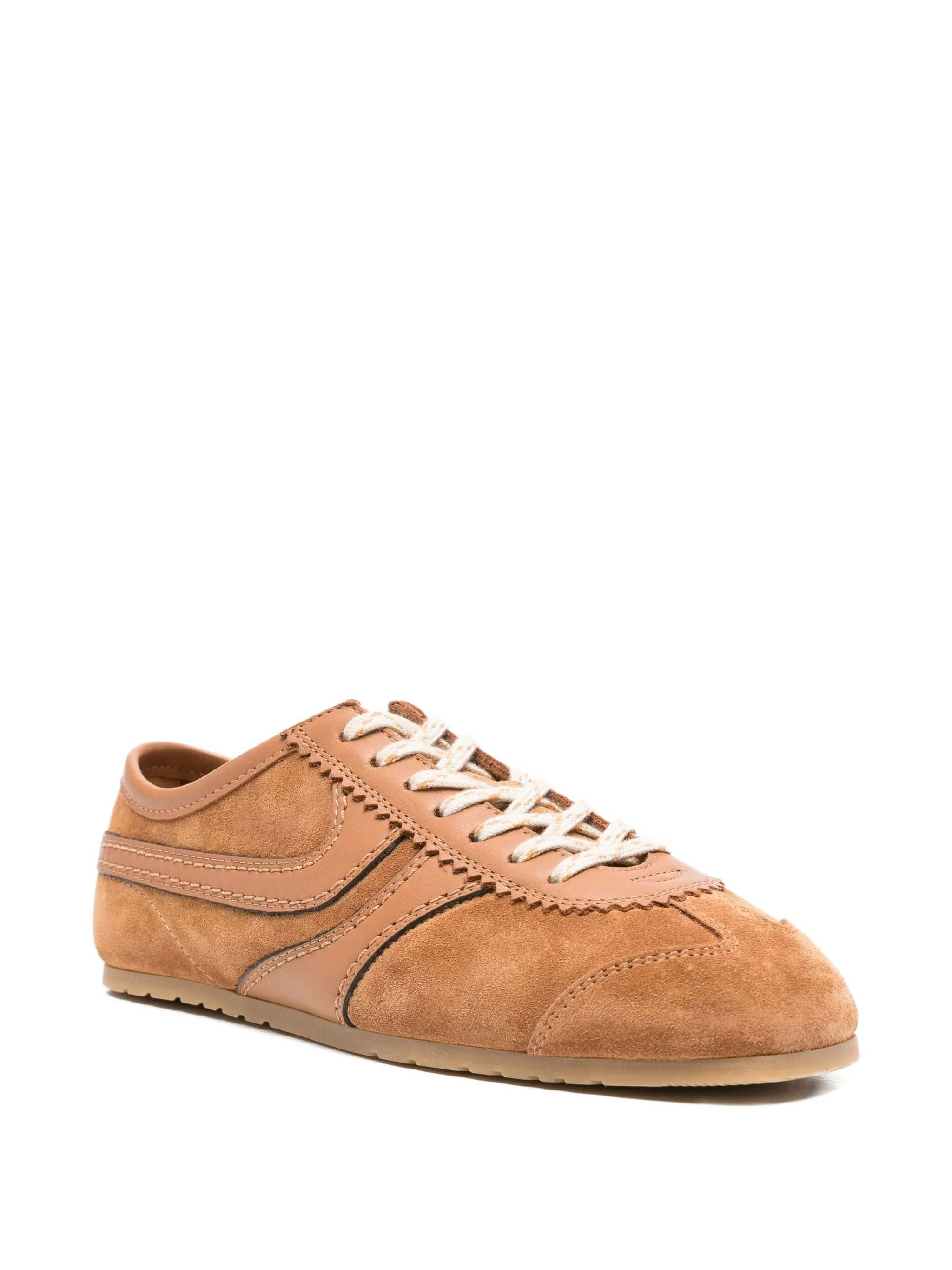 Dries Van Noten Leather Panelled Sneakers - 4
