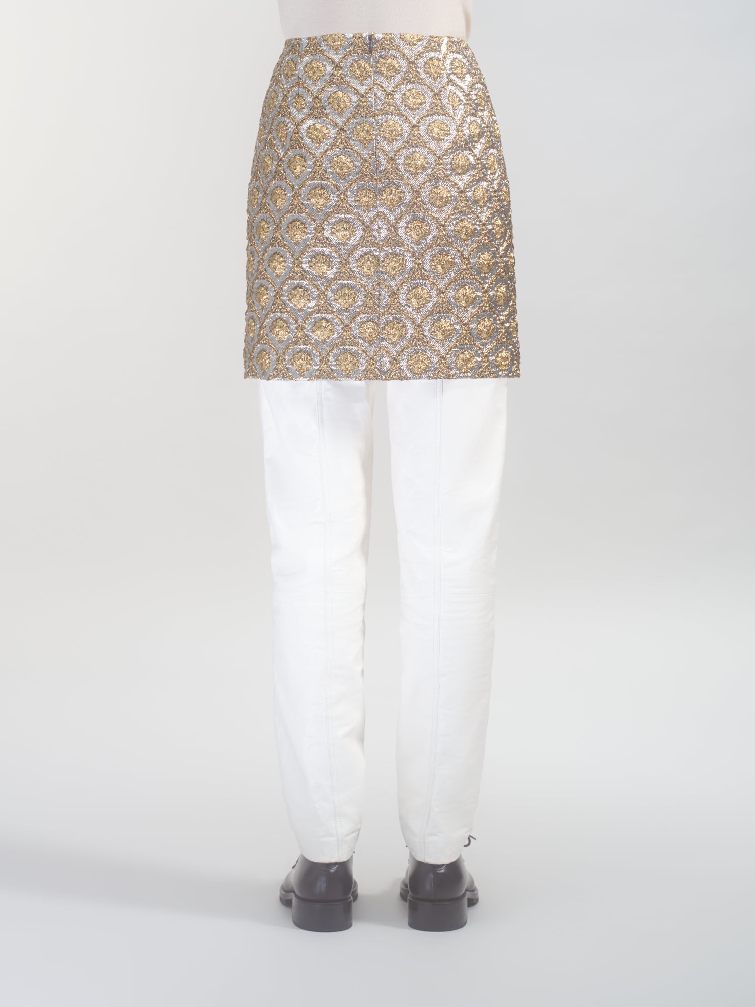 JACQUARD MINI SKIRT - 4