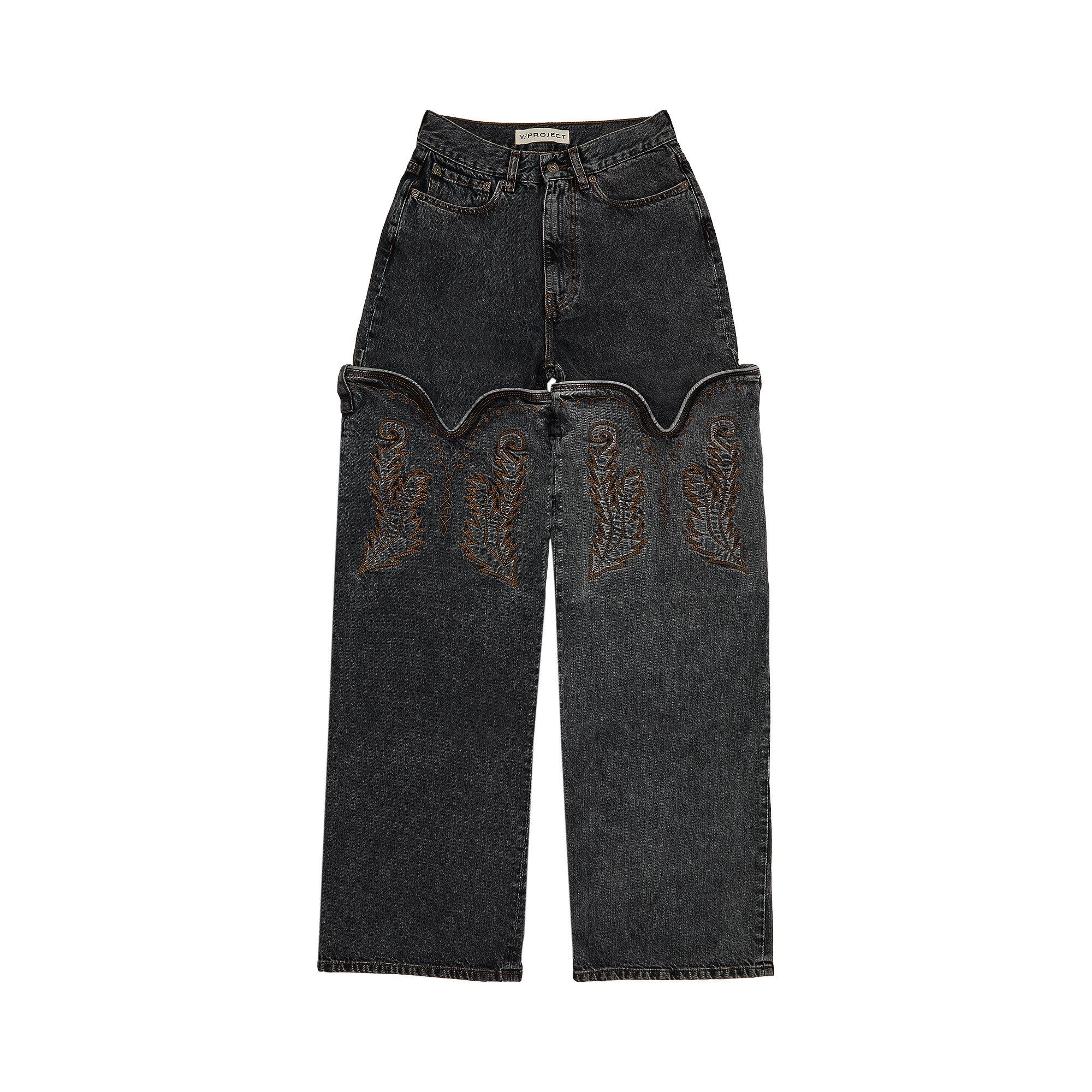 Y/Project Y/Project Evergreen Maxi Cowboy Cuff Jeans  