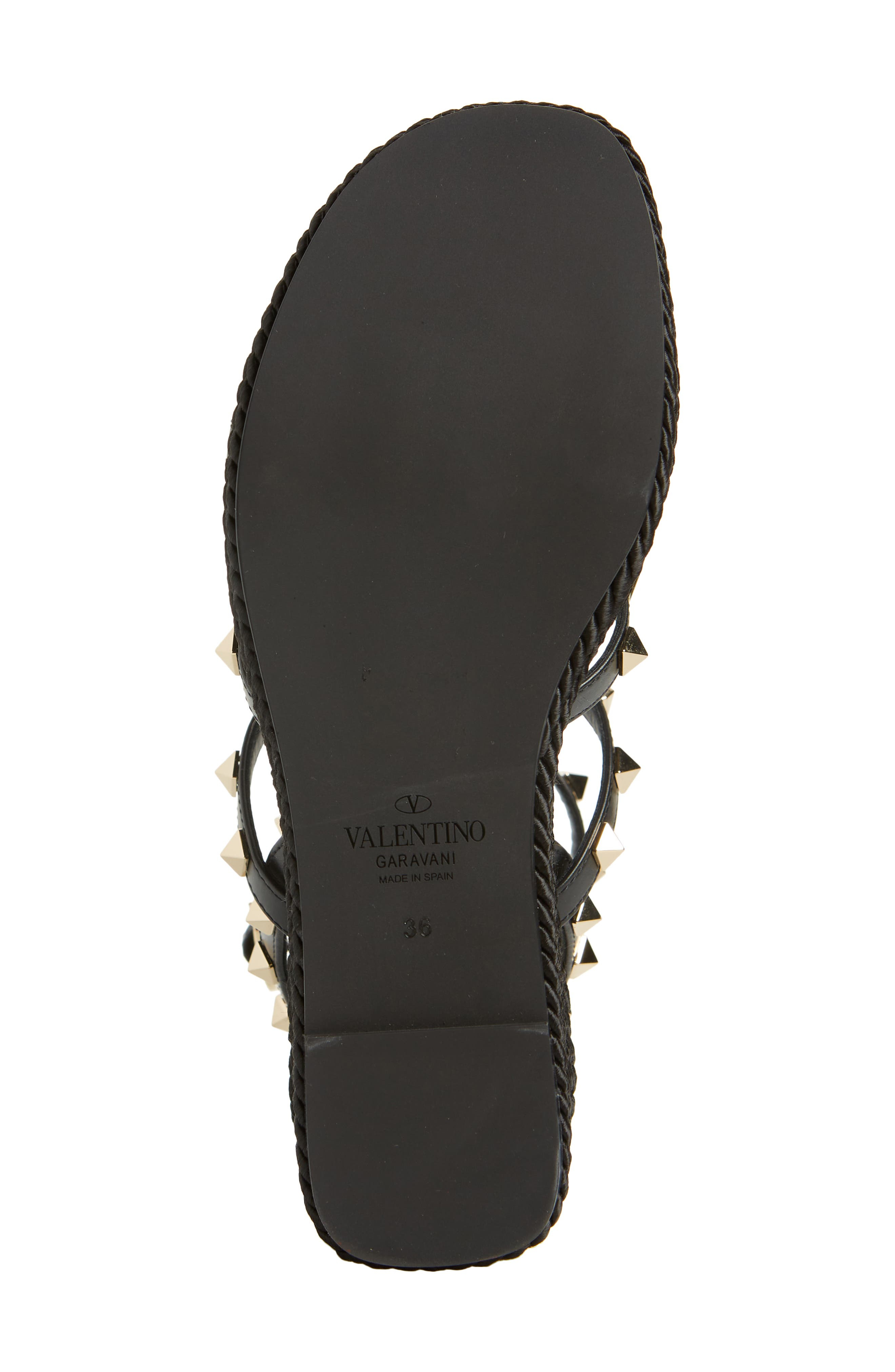 Rockstud Torchon Wedge Sandal - 6