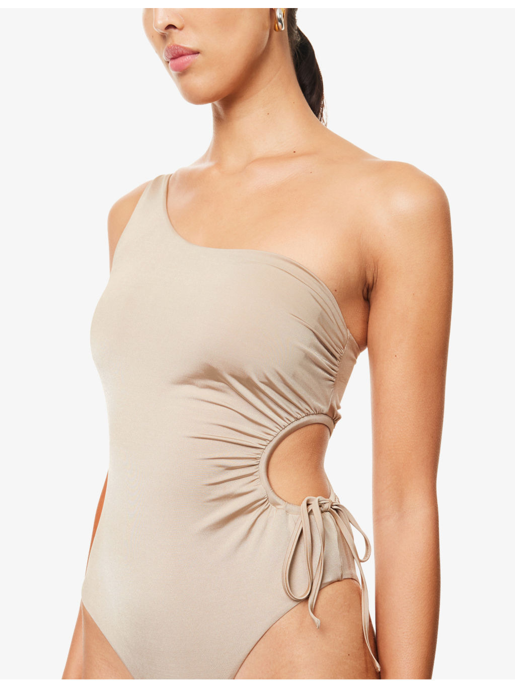 Canarie Asymmetric Swimsuit - 4
