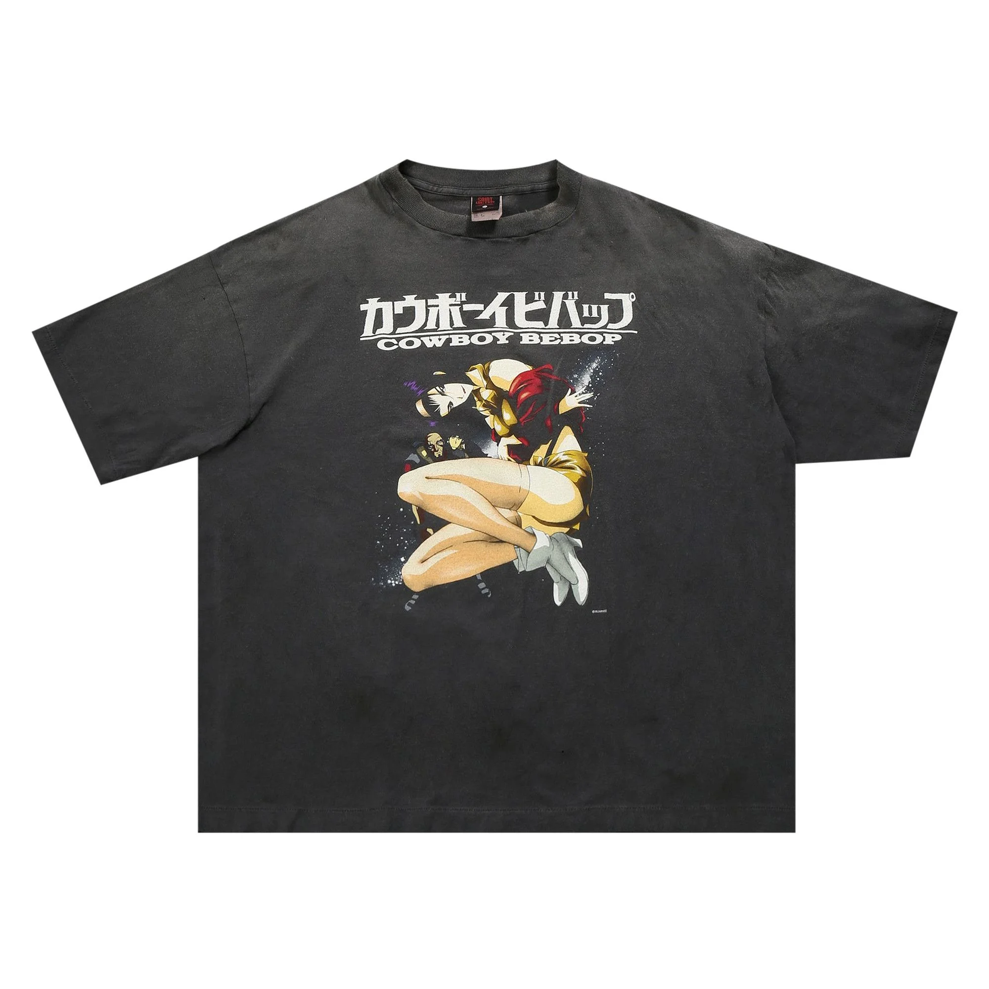 SAINT Mxxxxxx x Cowboy Bebop Short-Sleeve Tee 'Black' - 1