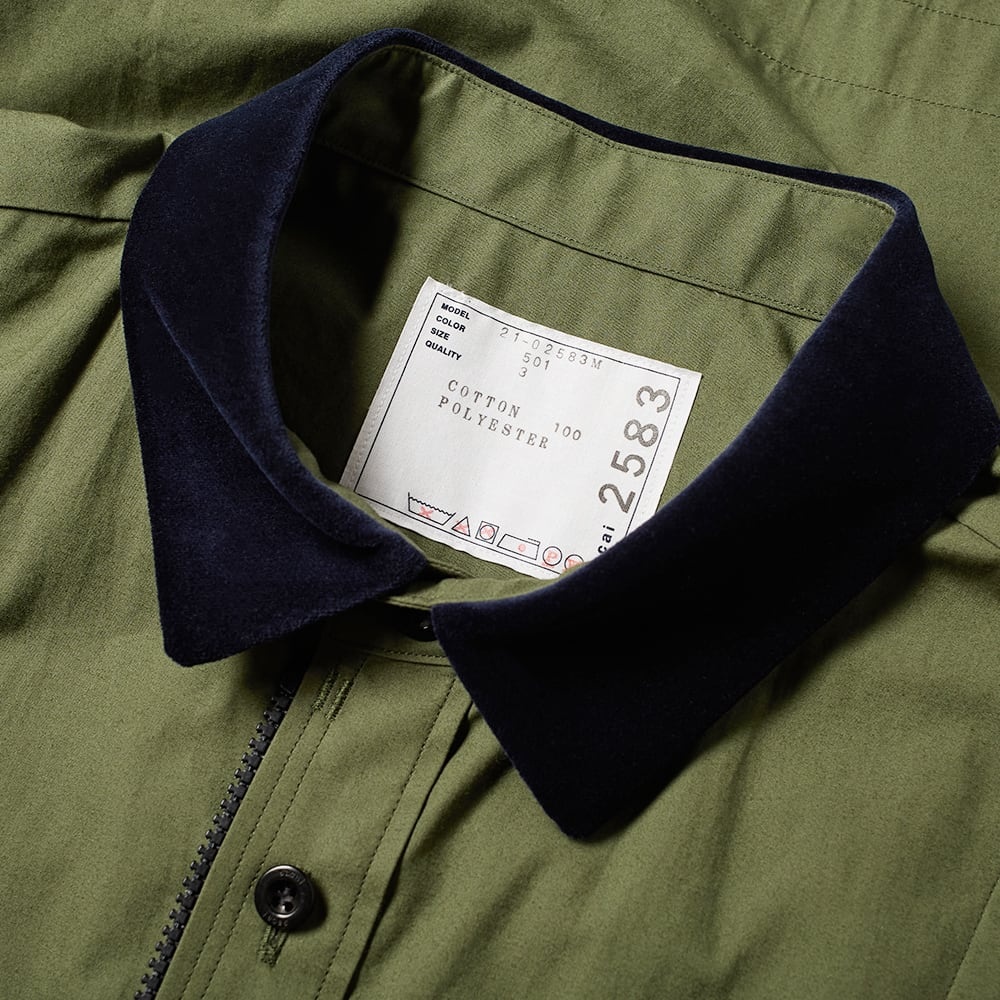 Sacai Poplin Overshirt - 2