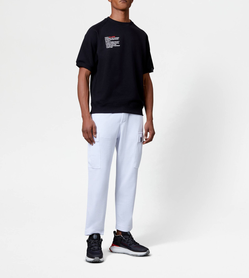 Tod's SHORT-SLEEVED SWEATSHIRT NO_CODE - BLACK outlook