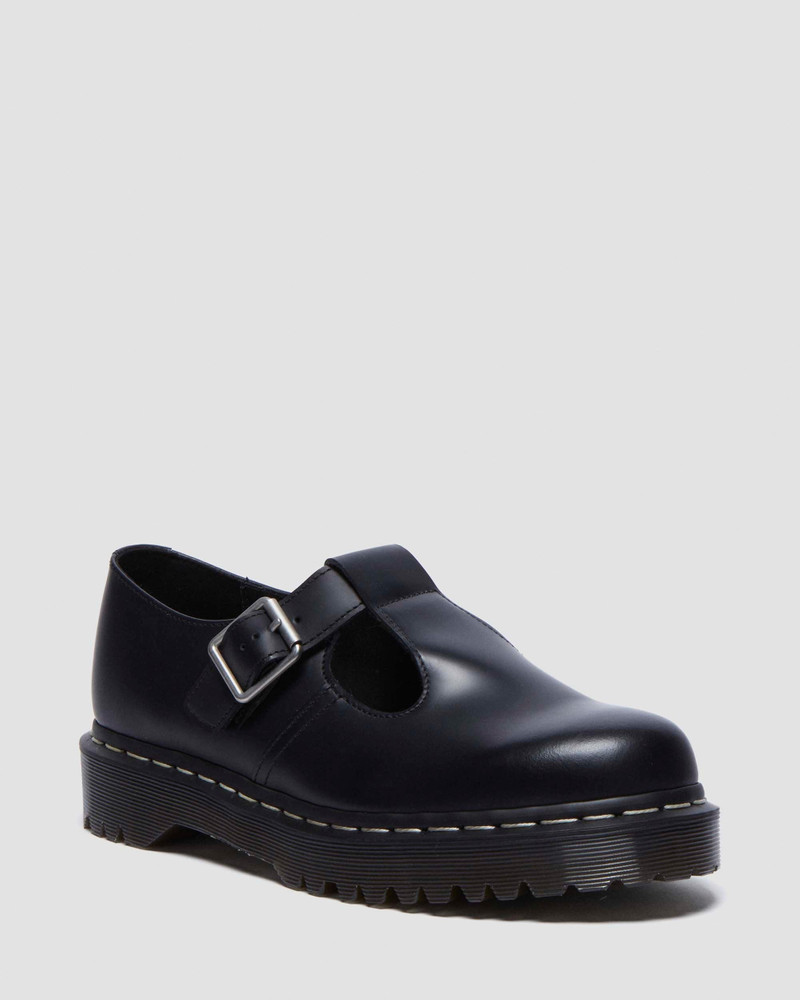Dr. Martens Polley Bex Smooth Leather Mary Jane Shoes outlook
