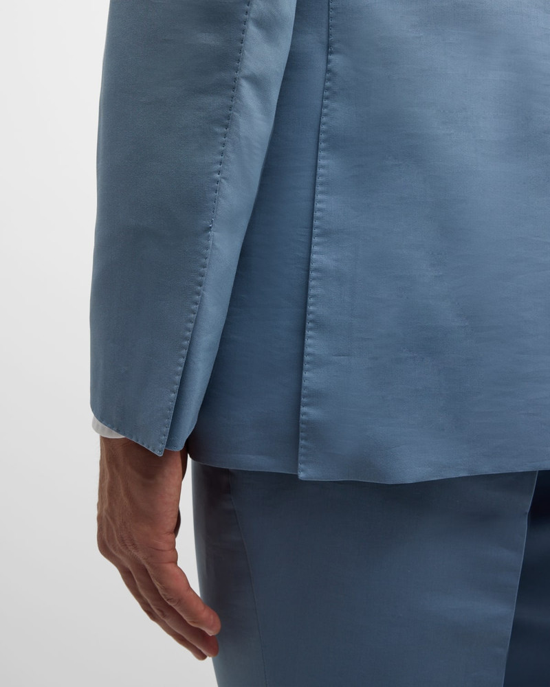 Men's Shelton Piece-Dyed Poplin Suit 8