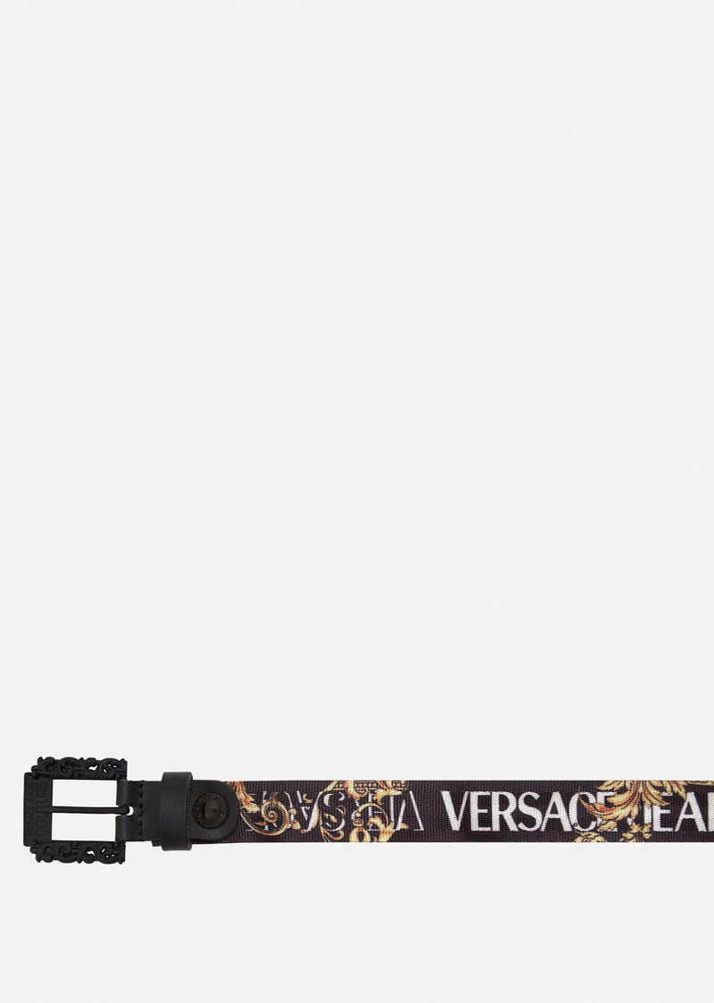 VERSACE JEANS COUTURE Logo Couture Atom Belt outlook