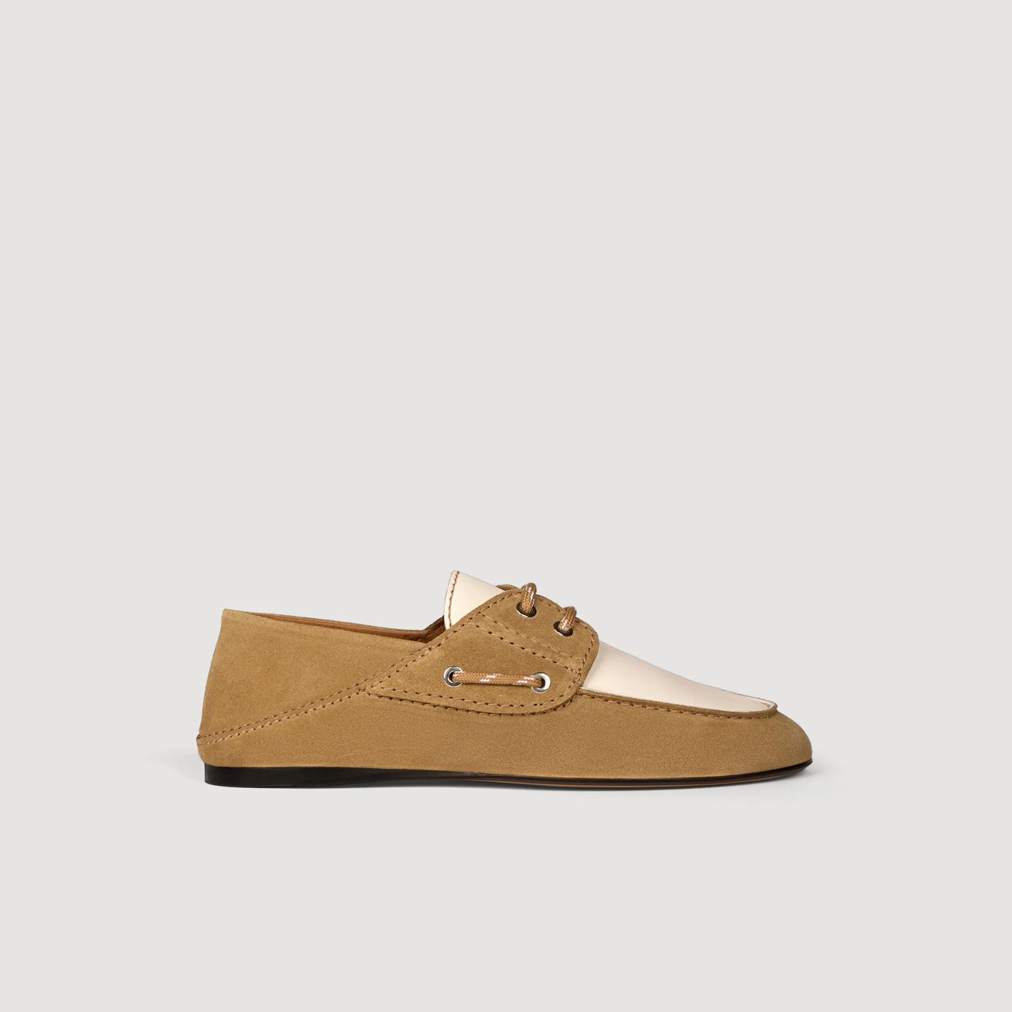 SUEDE BOAT SHOES - 1