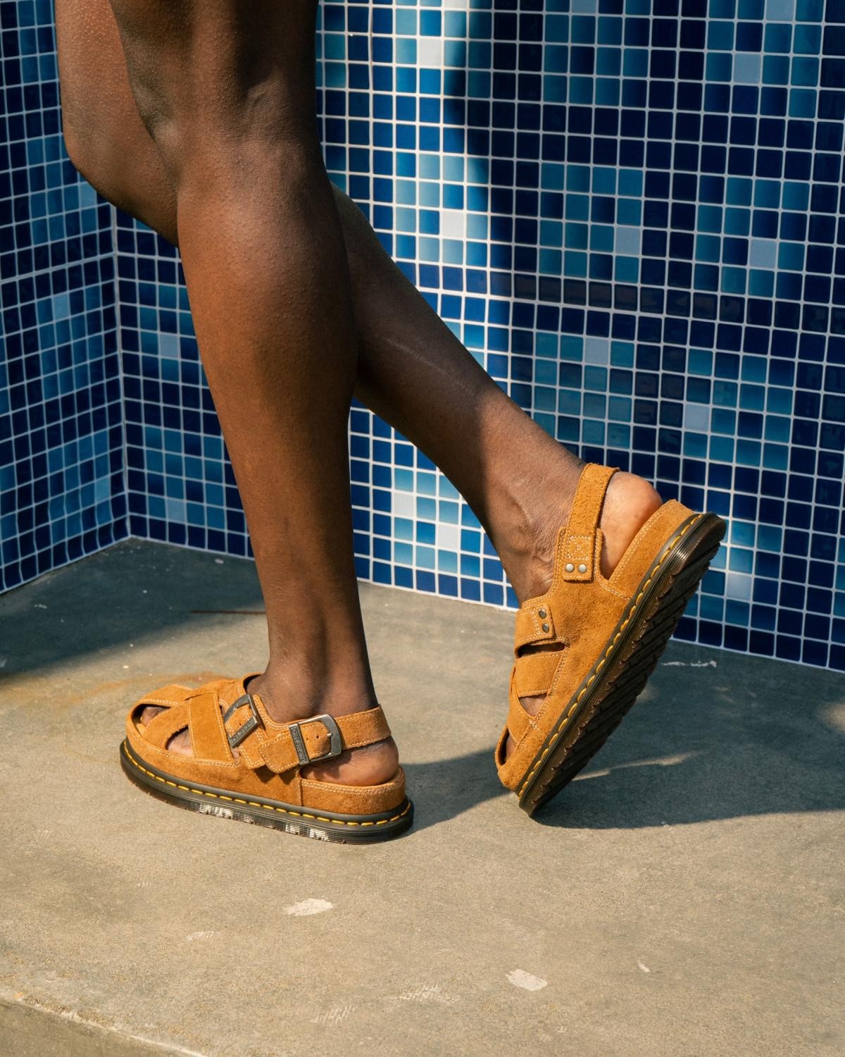 Archive Fisherman Suede Sandals - 8