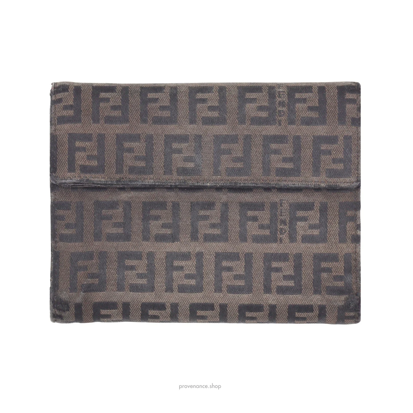 Fendi Trifold Wallet - Mini FF Zucca - 1