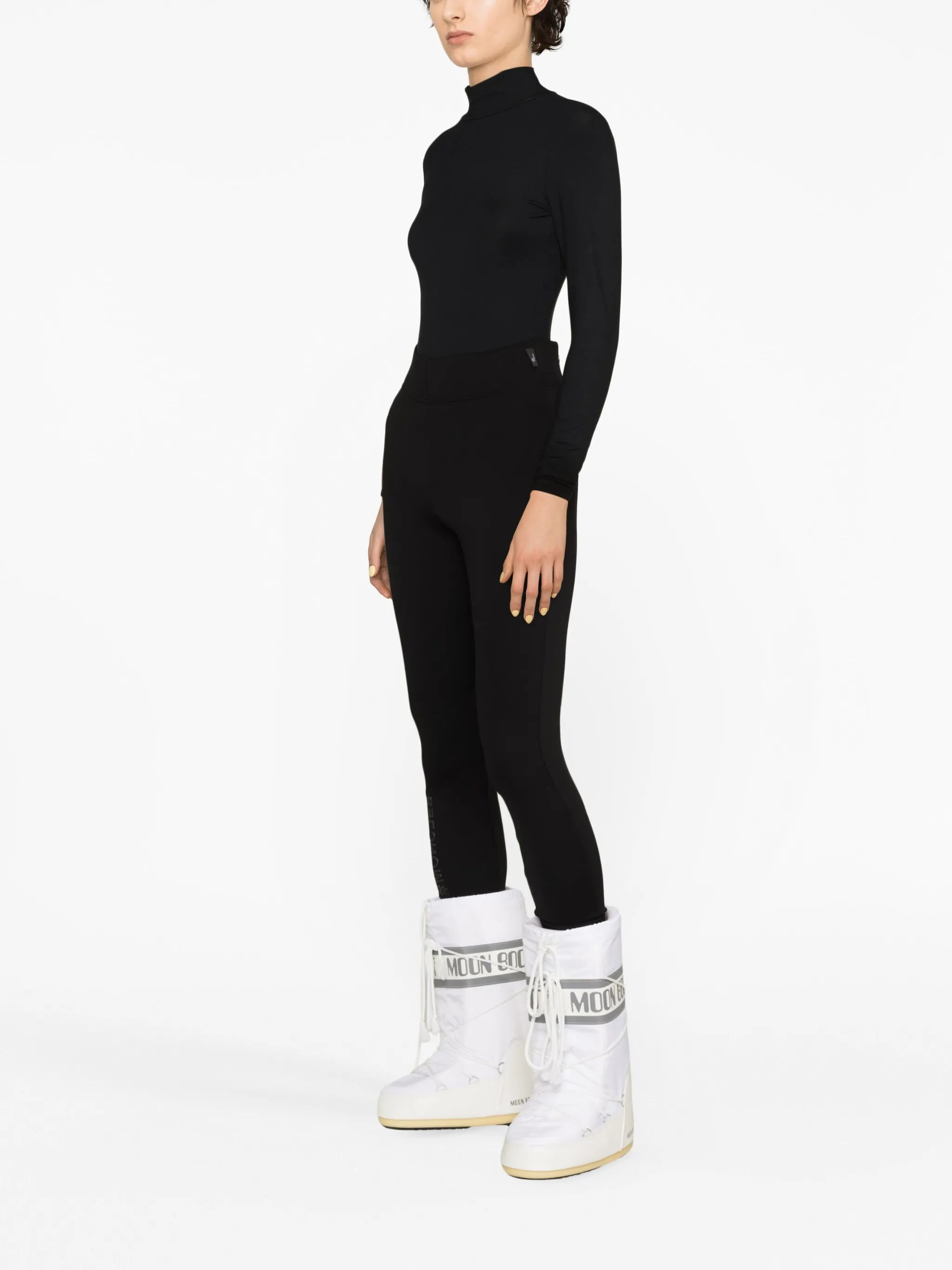Zip-pocket Jersey Leggings - 3
