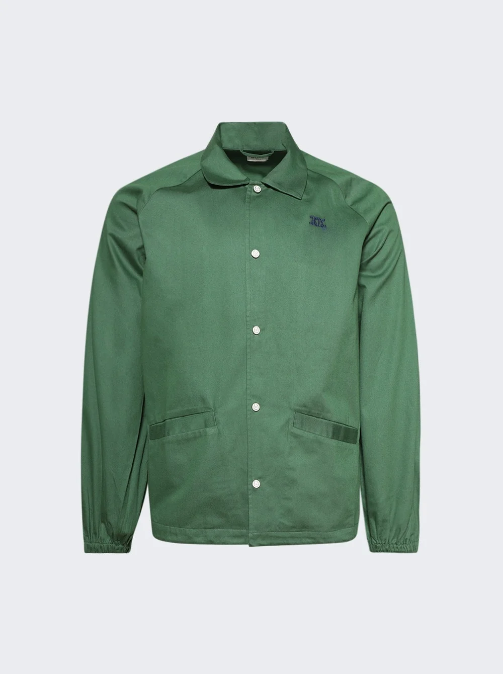 Cotton Track Jacket Green - 1
