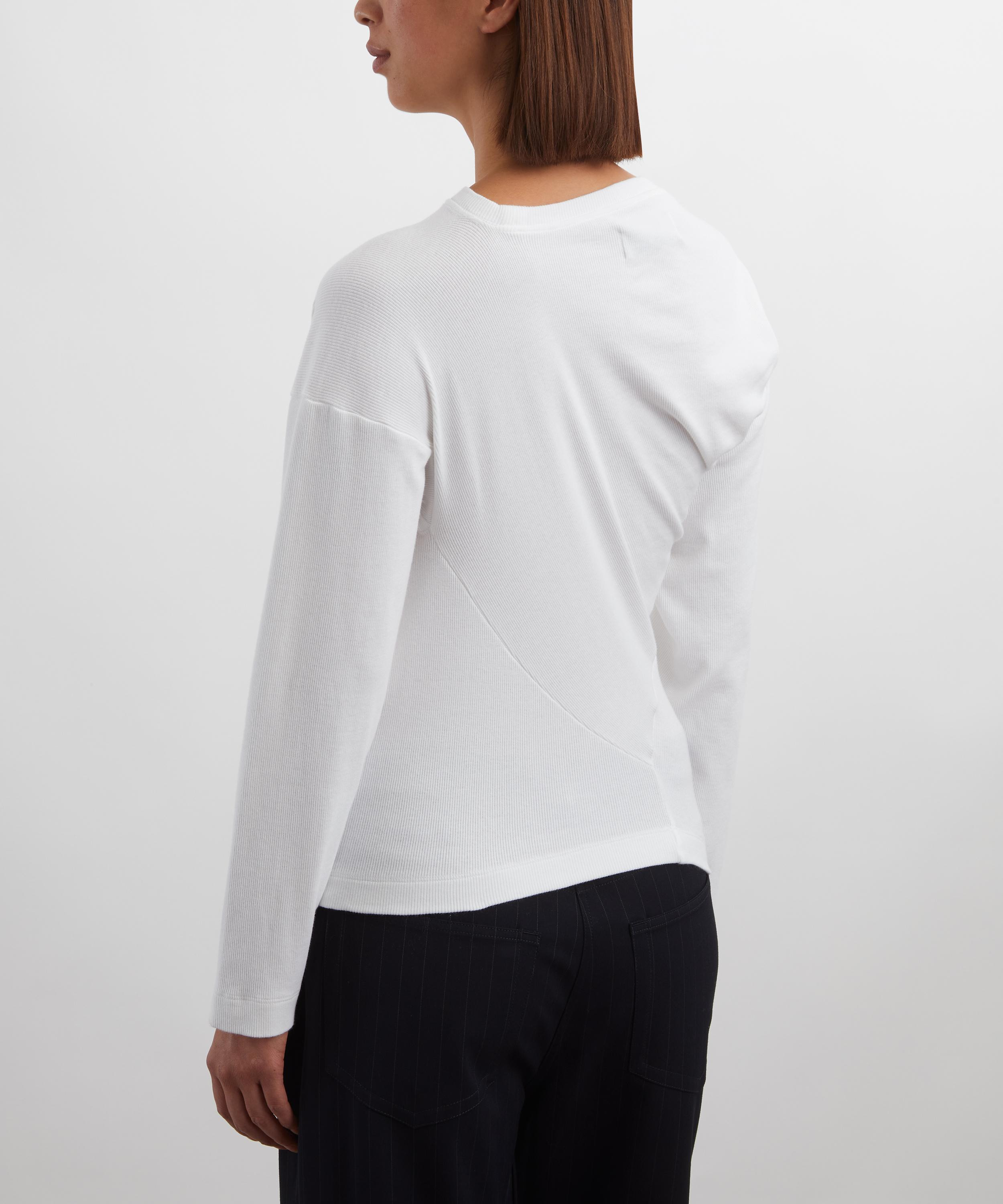 Hebo Draped Long-Sleeve Top - 4