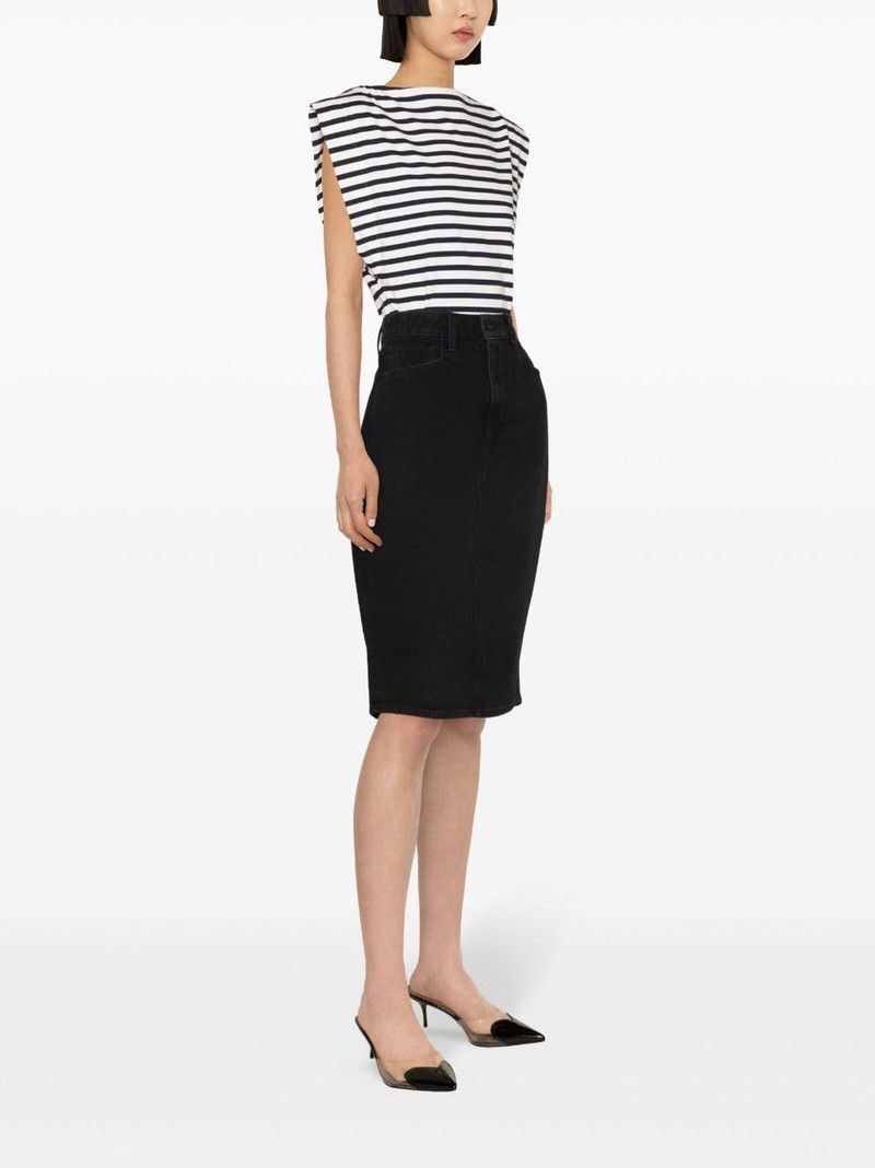 Siren denim midi skirt 4