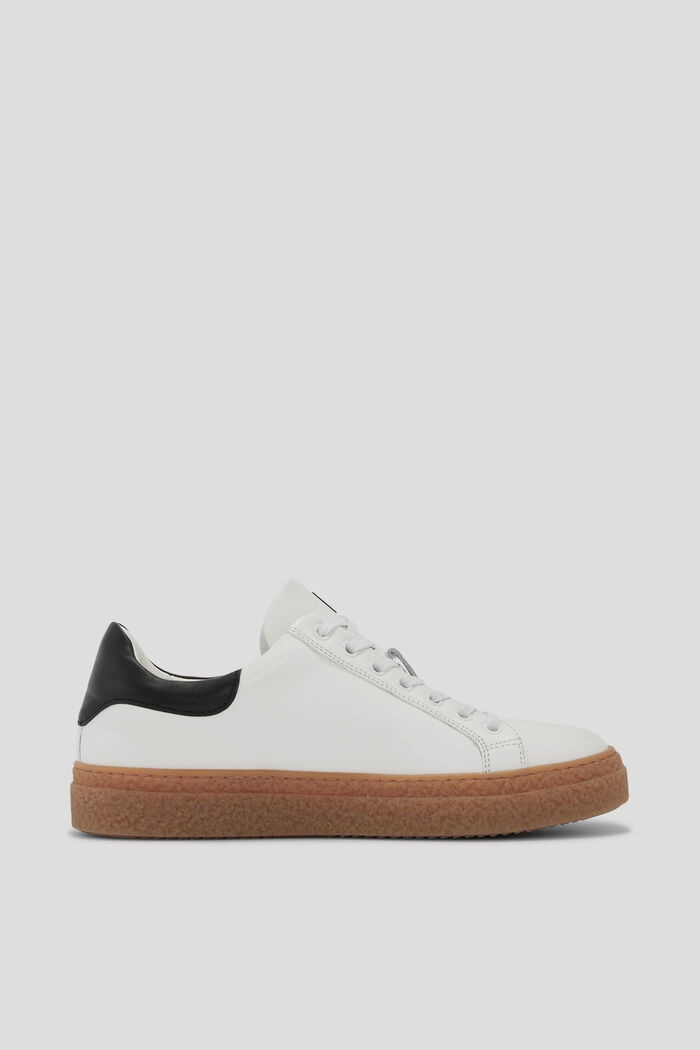 Cleveland Sneakers in White/Brown - 2