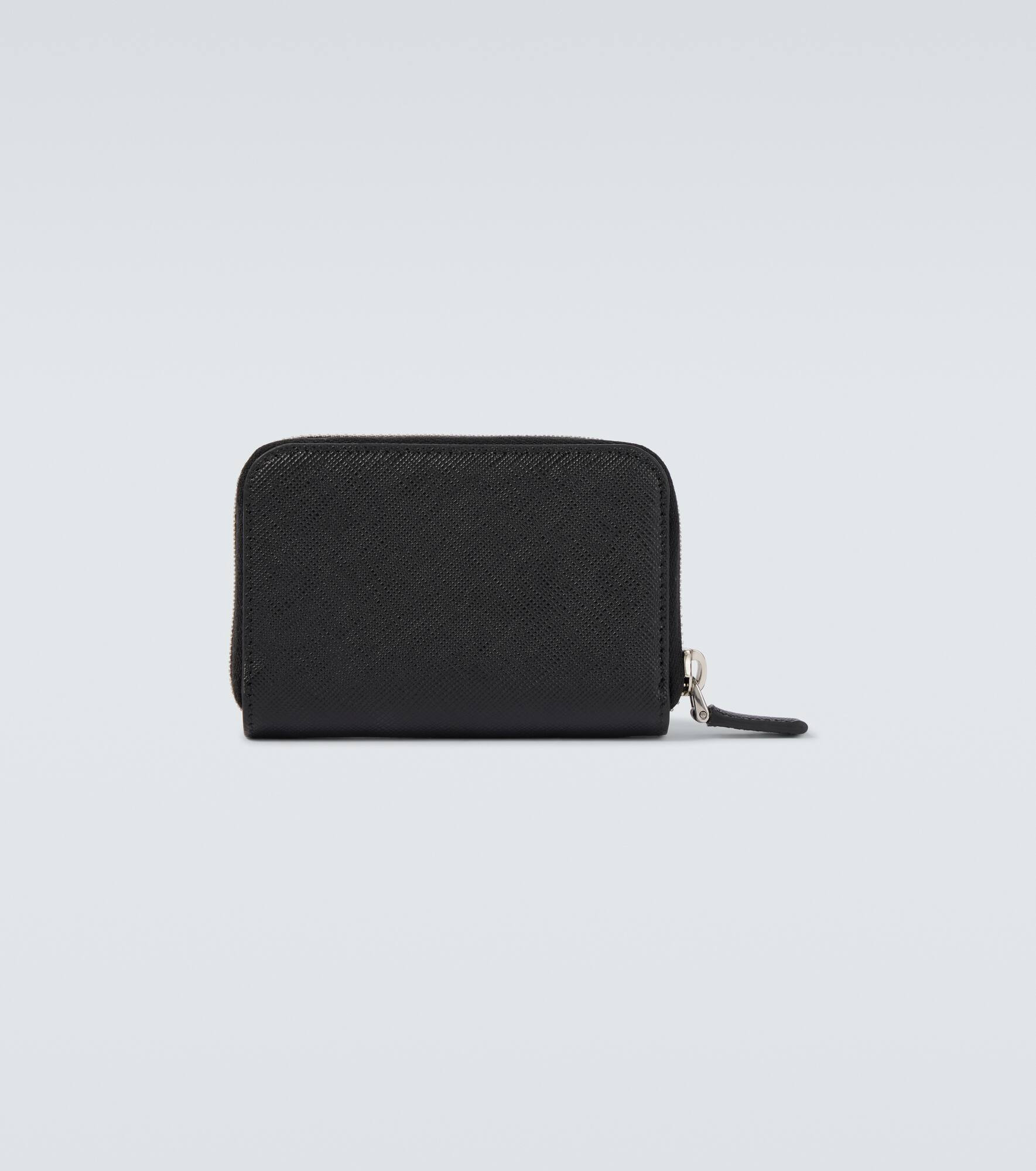 Logo Saffiano leather coin purse - 3