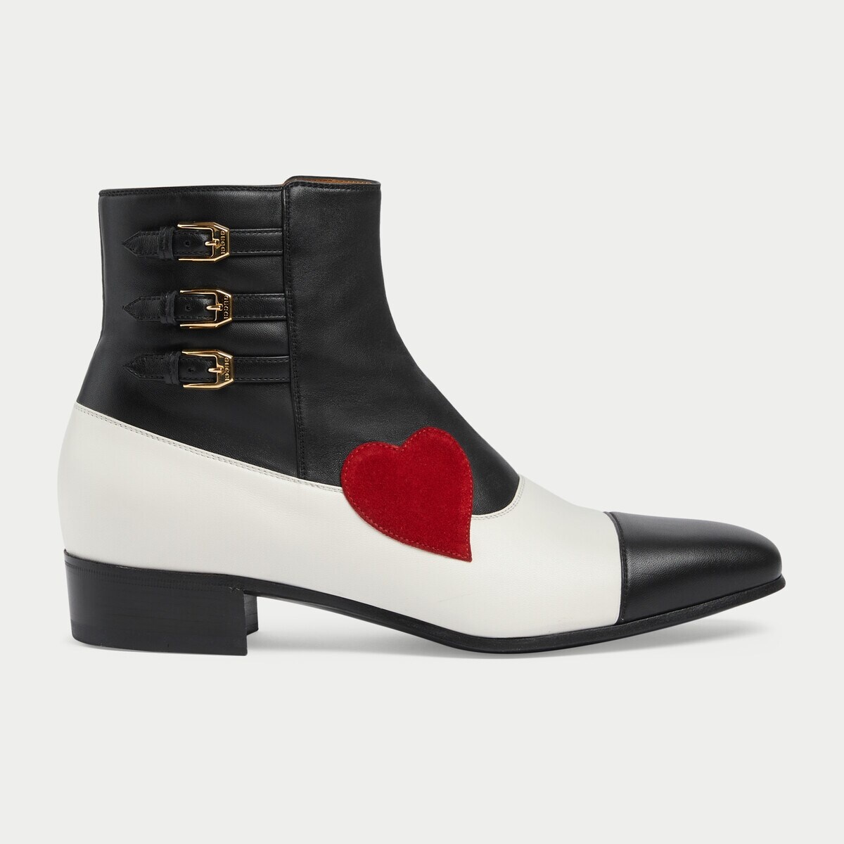 Gucci HA HA HA boot with buckles - 1