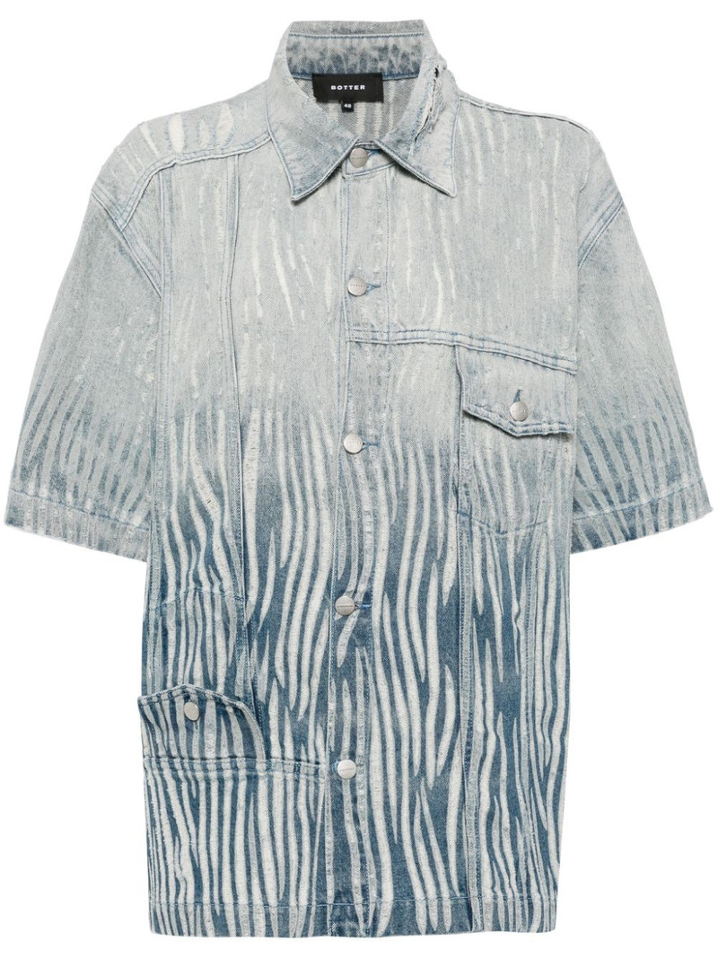 organic cotton short-sleeve jacket - 1