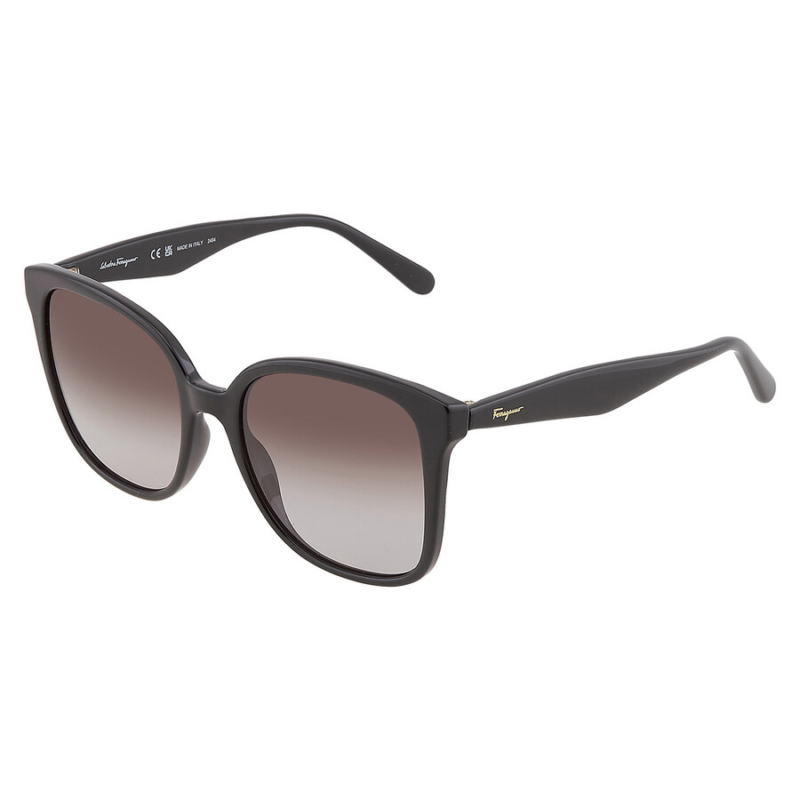 Salvatore Ferragamo Grey Gradient Square Ladies Sunglasses SF1072S 001 56 - 4