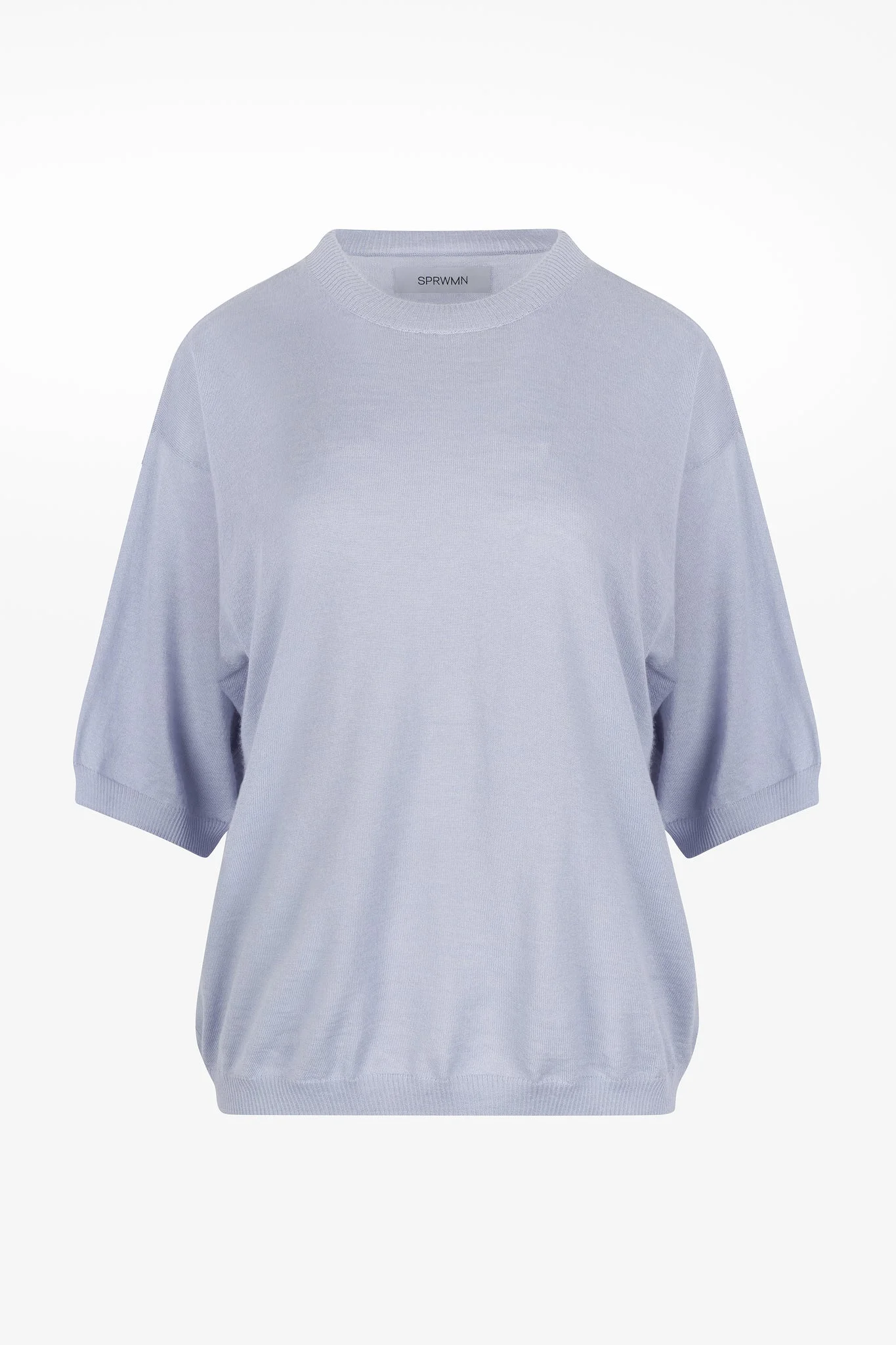 CASHMERE BOXY TEE - 1