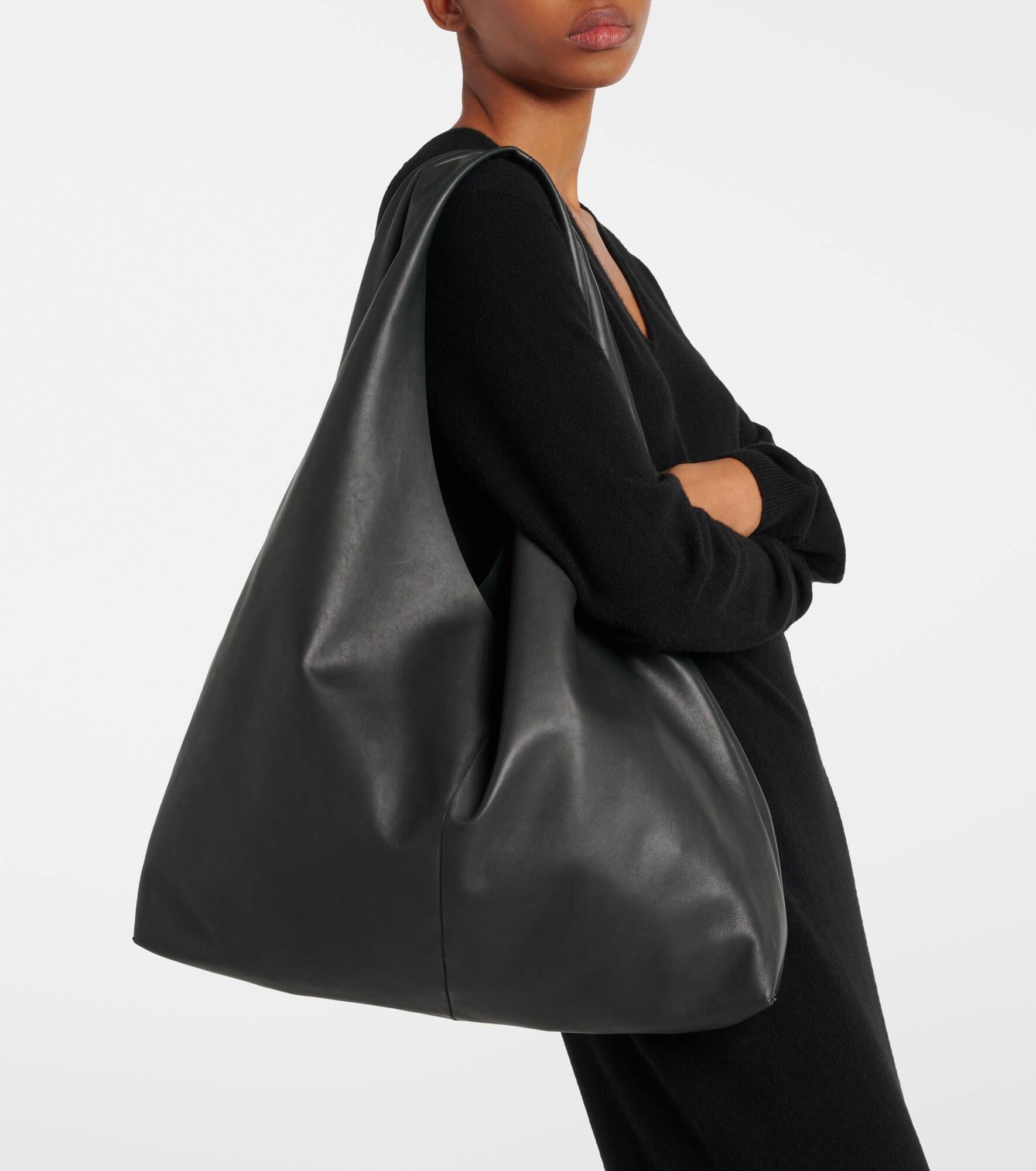 Bindle Medium leather tote bag - 2