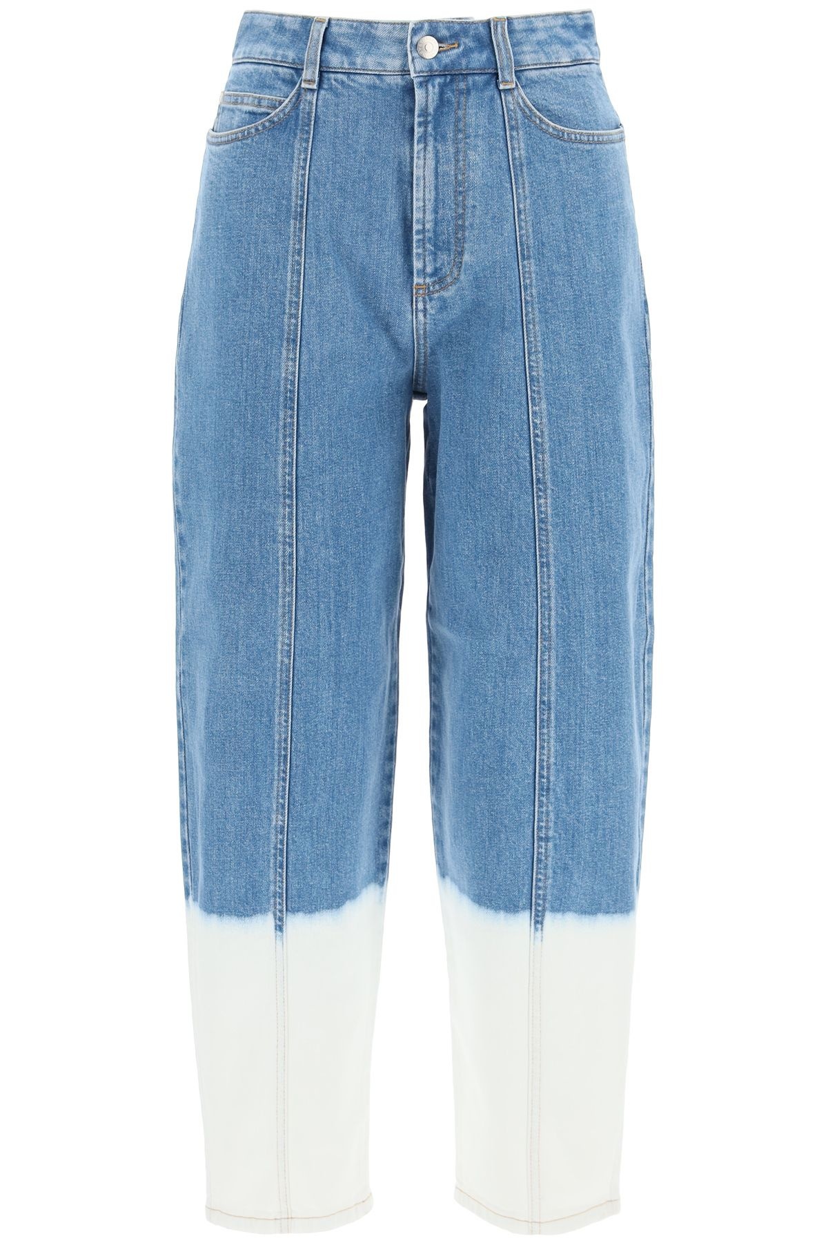 FADED DIP EFFECT JEANS - 1