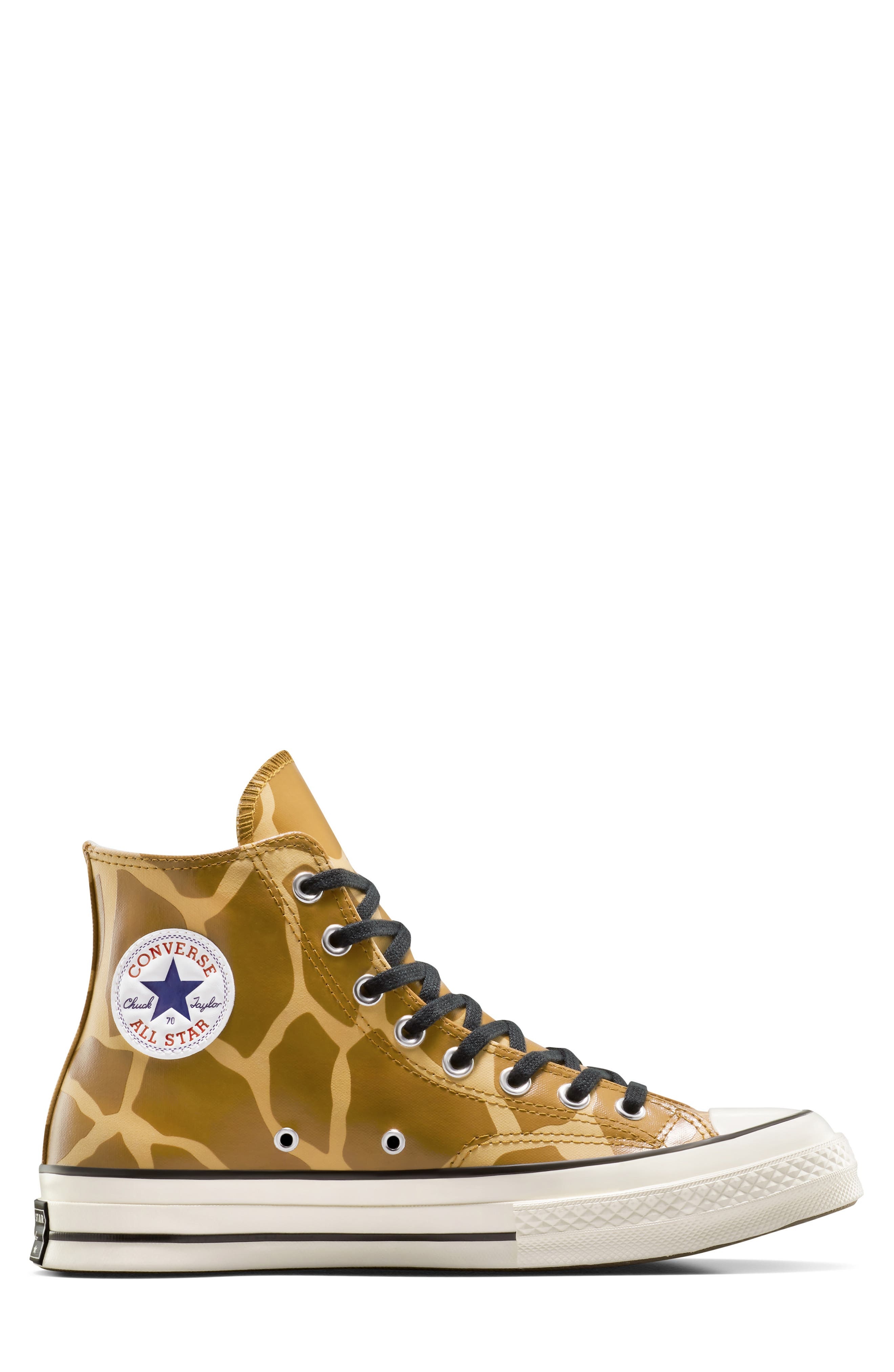 Converse Chuck 70 Glow in the Dark High Top Sneaker in Ginger Snap/Egret/Gold at Nordstrom - 2