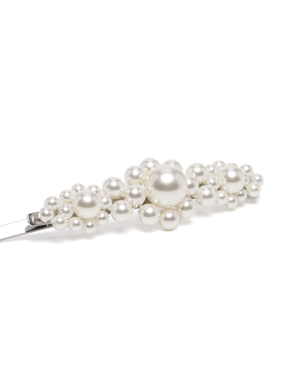 pearl-embellished hair clip - 3