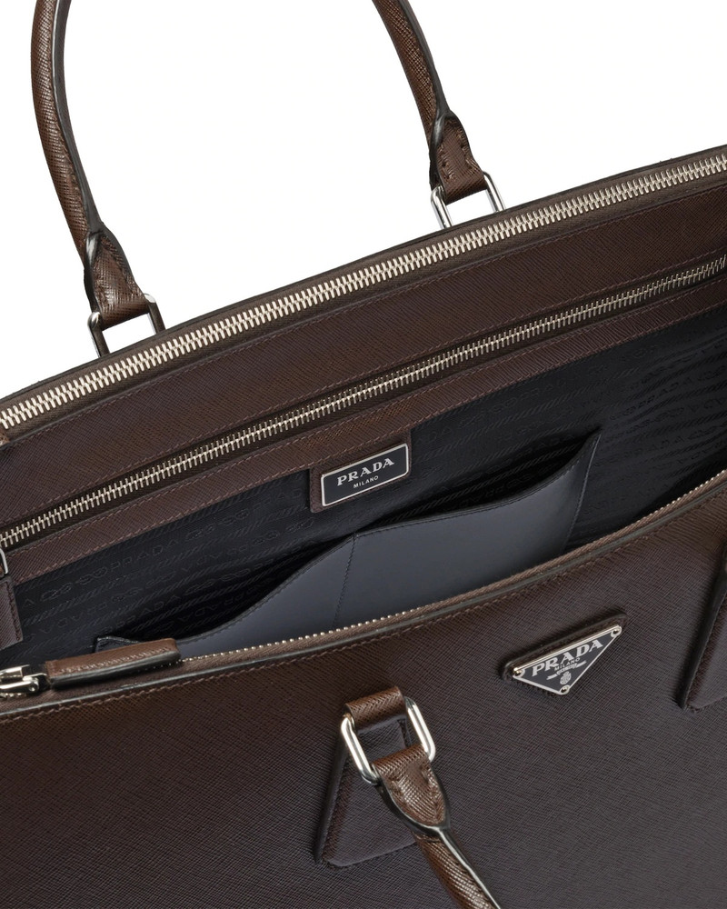 Saffiano Leather Tote Bag 5