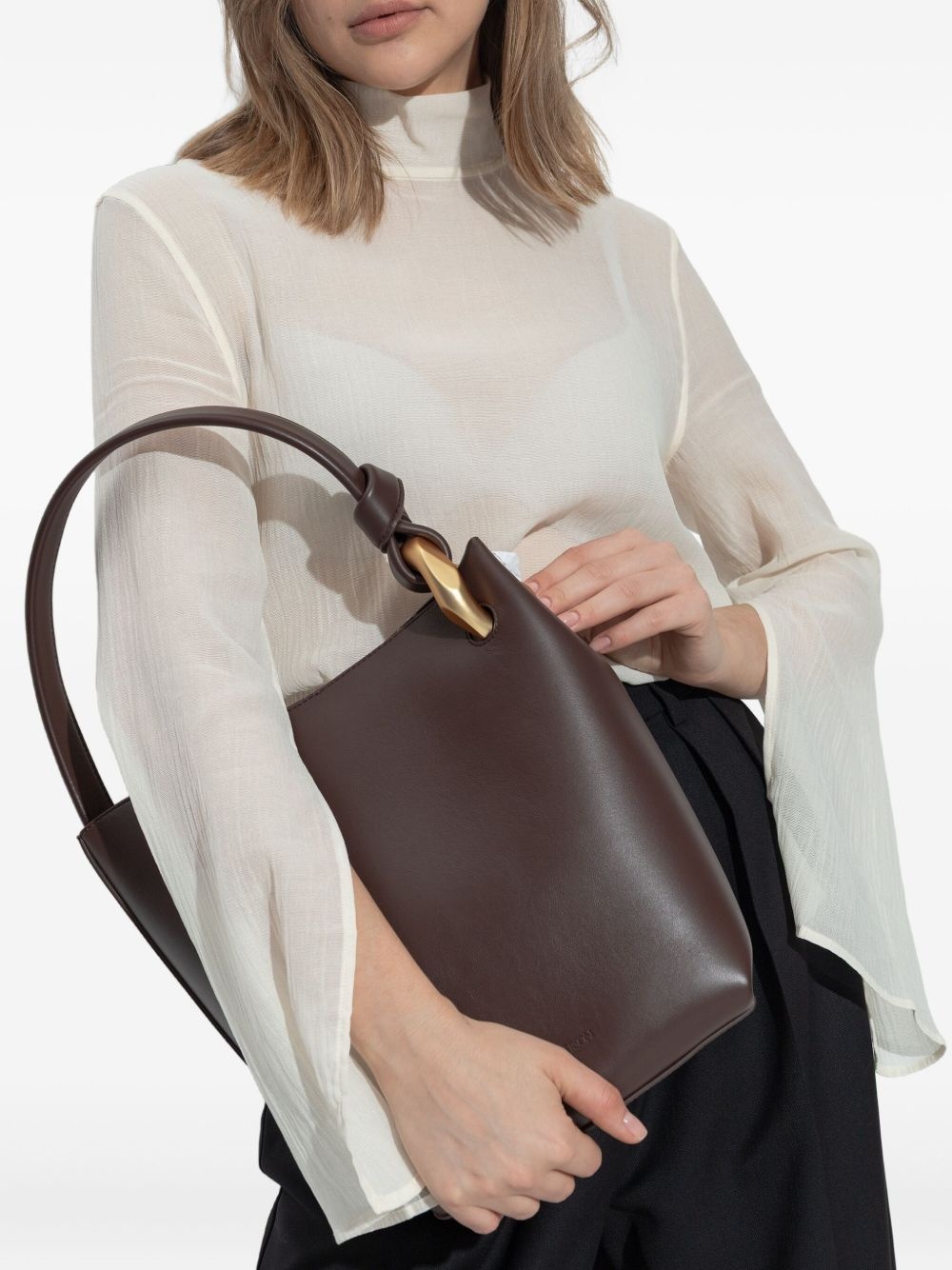leather shoulder bag - 2