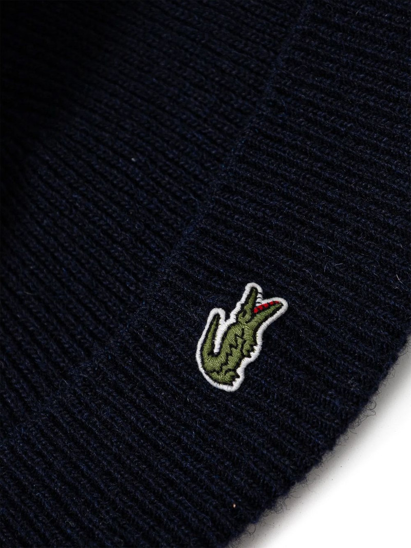 crocodile-appliqué beanie (set of two) 4