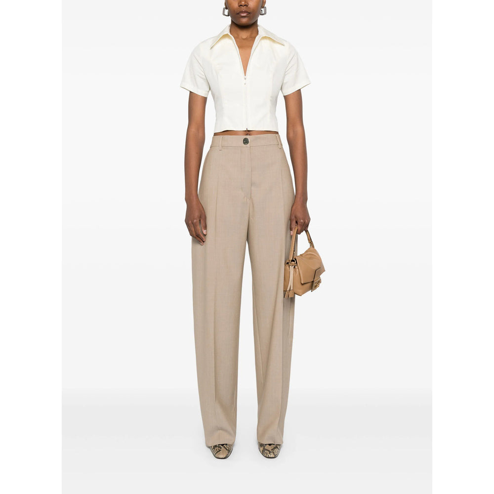 Sportmax Neutrals Trousers - High-Waisted Trousers Women - 2