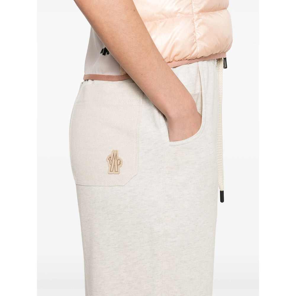 Moncler Grenoble Neutrals Trousers - Track Pants Women - 3