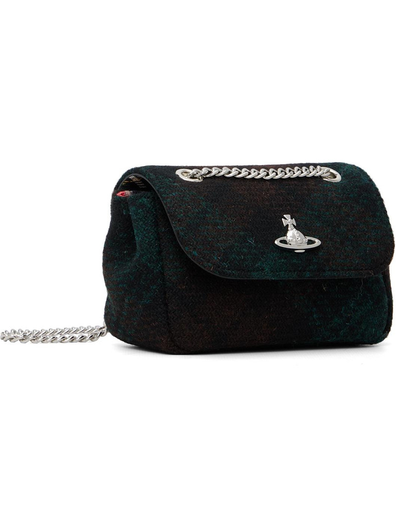 Vivienne Westwood Green Check Small Chain Bag outlook