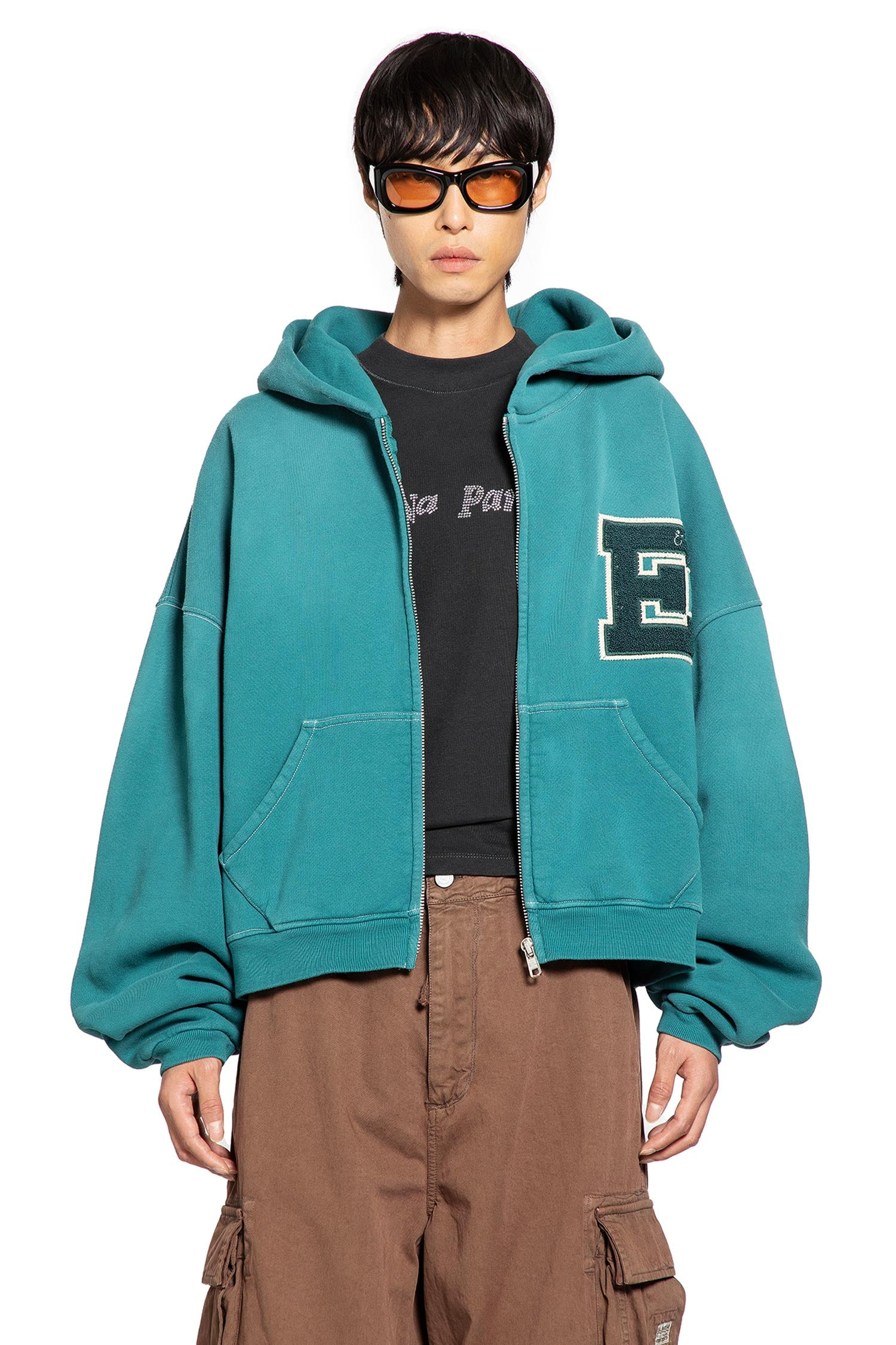 Unisex Letterman Hoodie - 7
