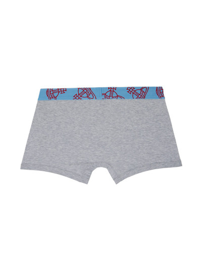 Vivienne Westwood Two-Pack Gray Boxer Briefs outlook