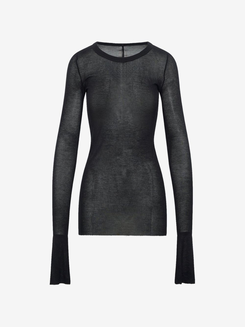 ribbed long-sleeve T-shirt 1