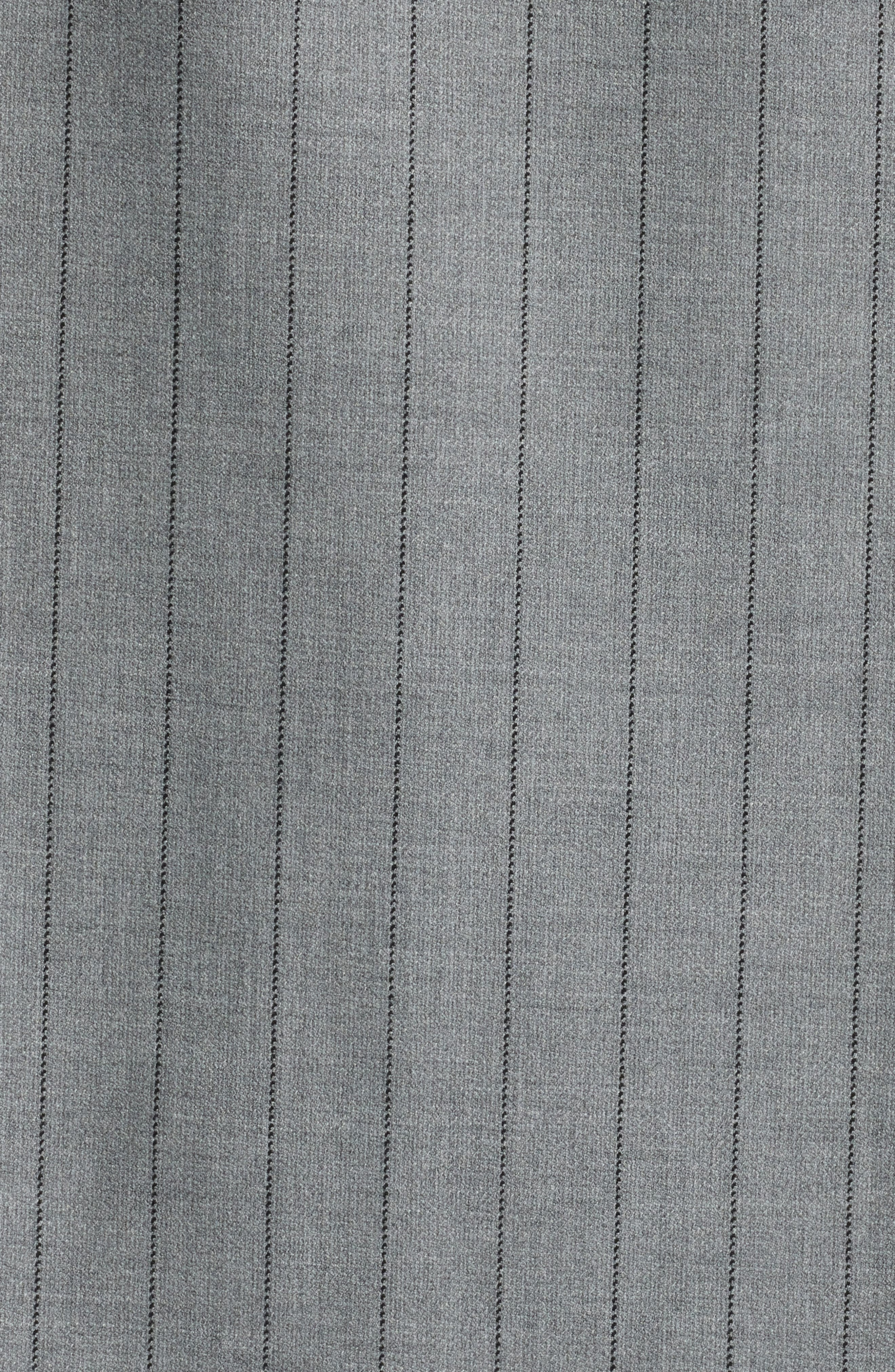 BOSS Carper Pinstripe Coach's Jacket in Medium Grey at Nordstrom - 5