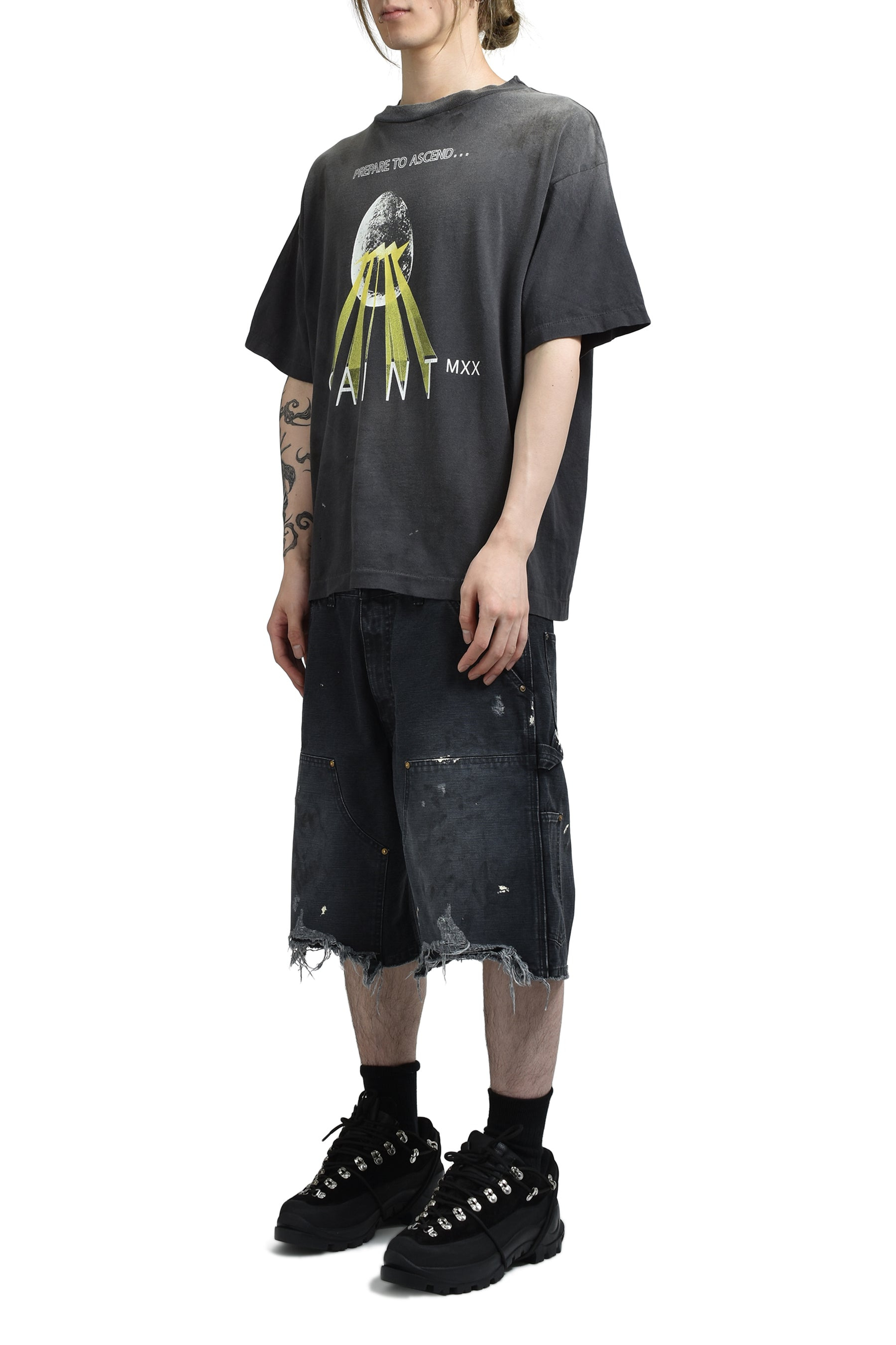 SS TEE/EGG / BLK - 4