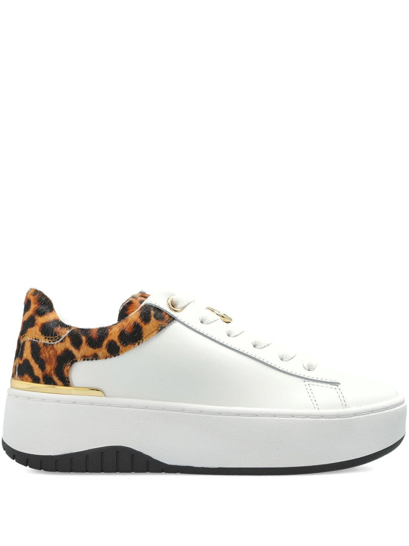 textured leopard sneakers 1