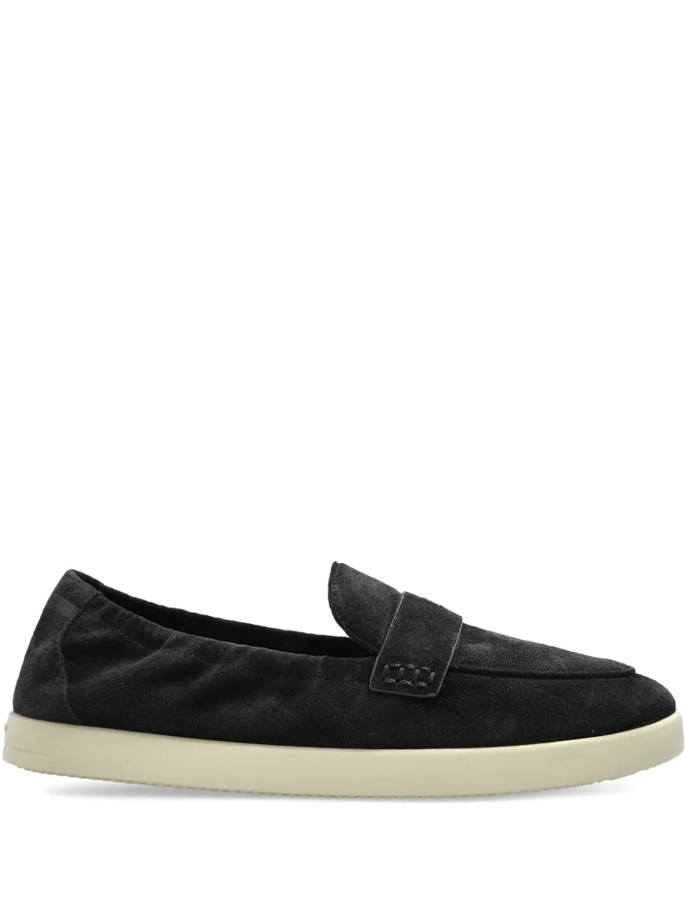 suede slip-on loafers - 1