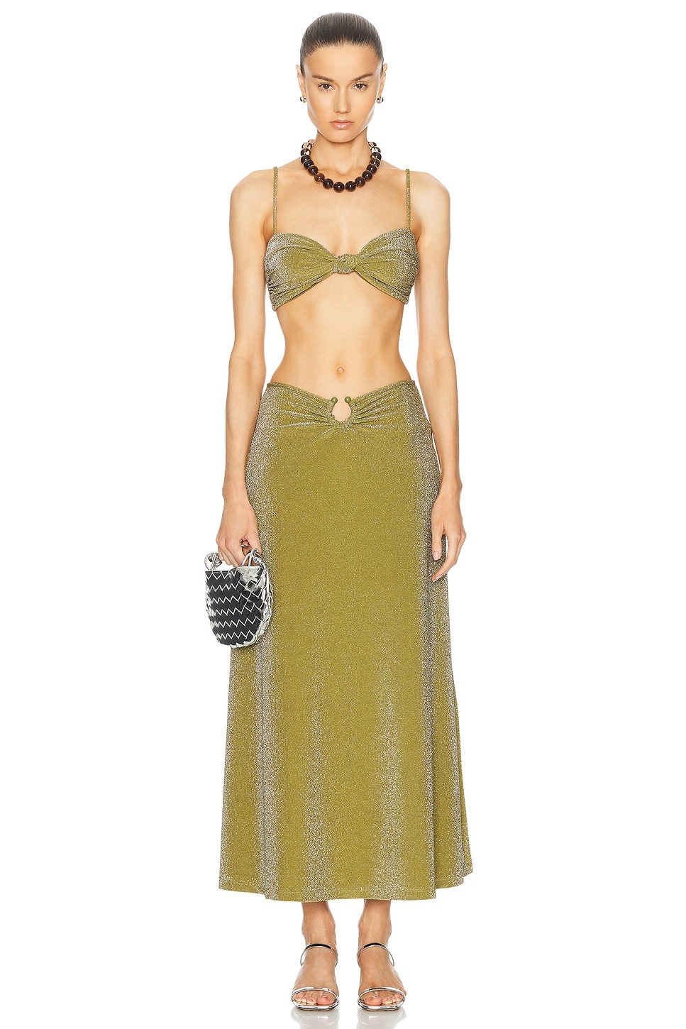 Rainstorm Midi Skirt - 4