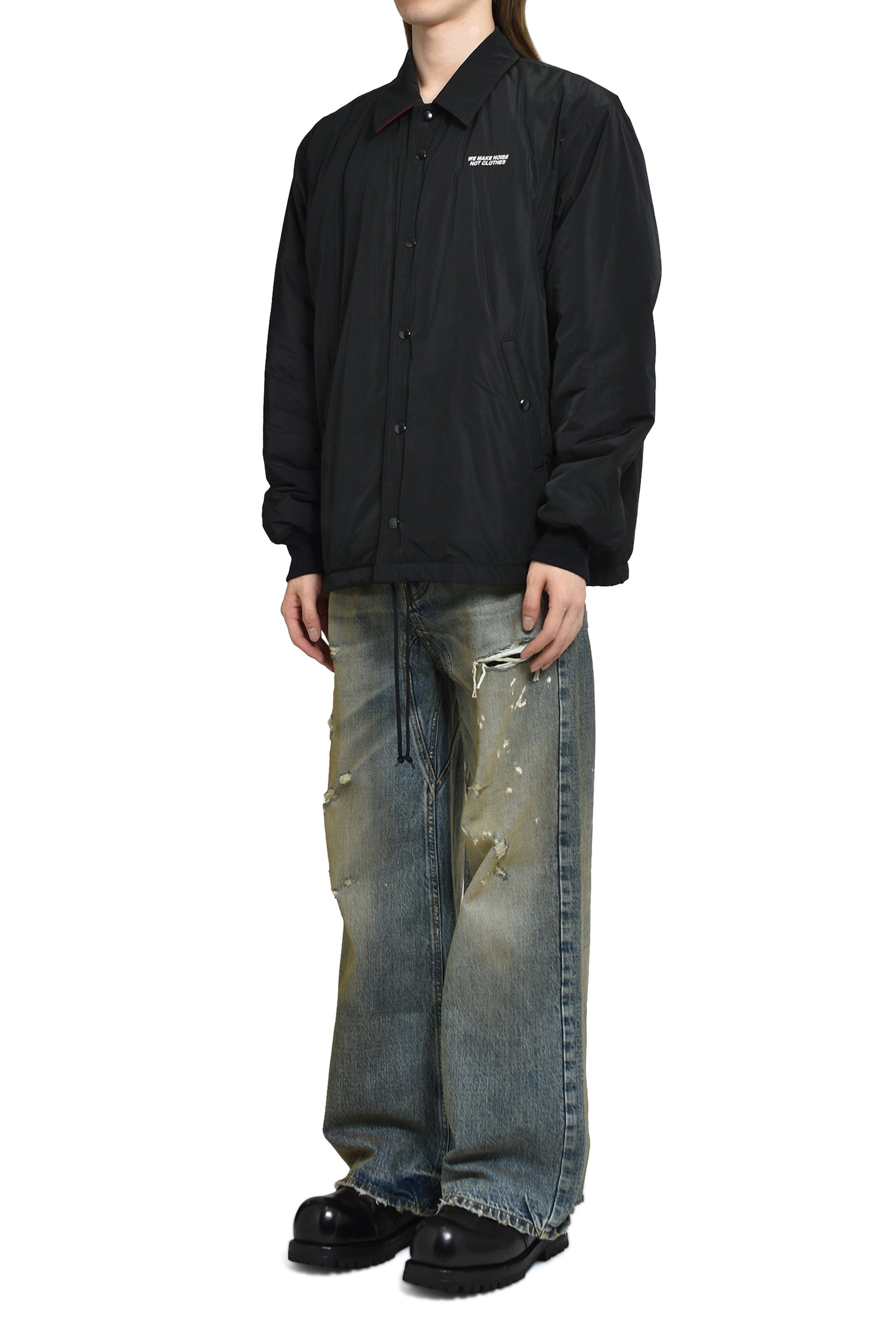 BLOUSON / BLACK - 4