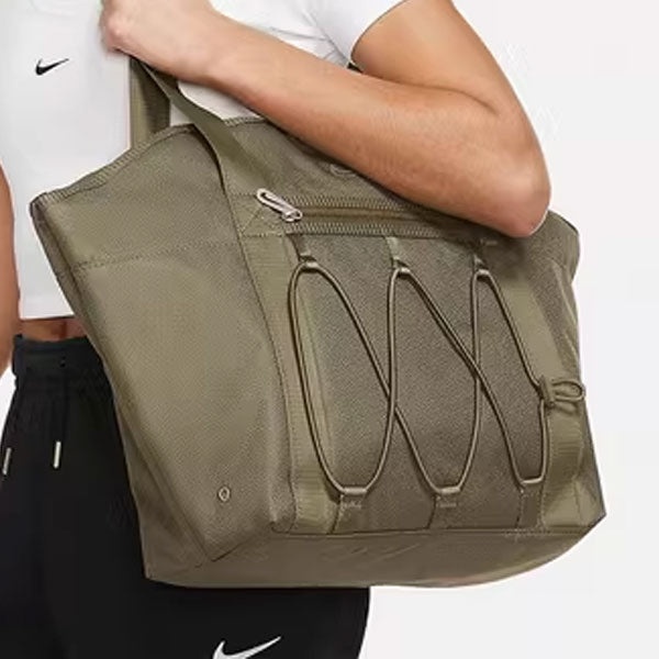 (WMNS) Nike One Training Tote Bag 'Olive Green' CV0063-222 - 5
