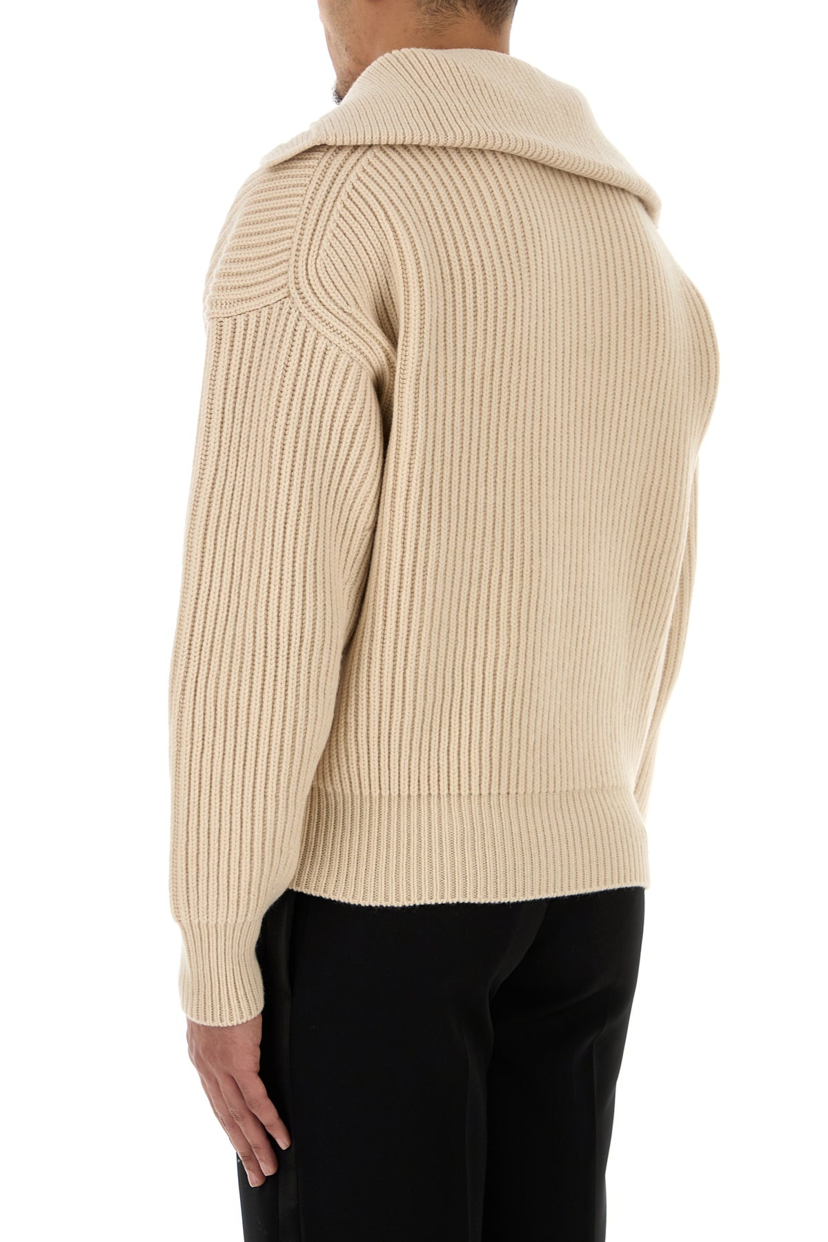 Sand cashmere sweater - 4